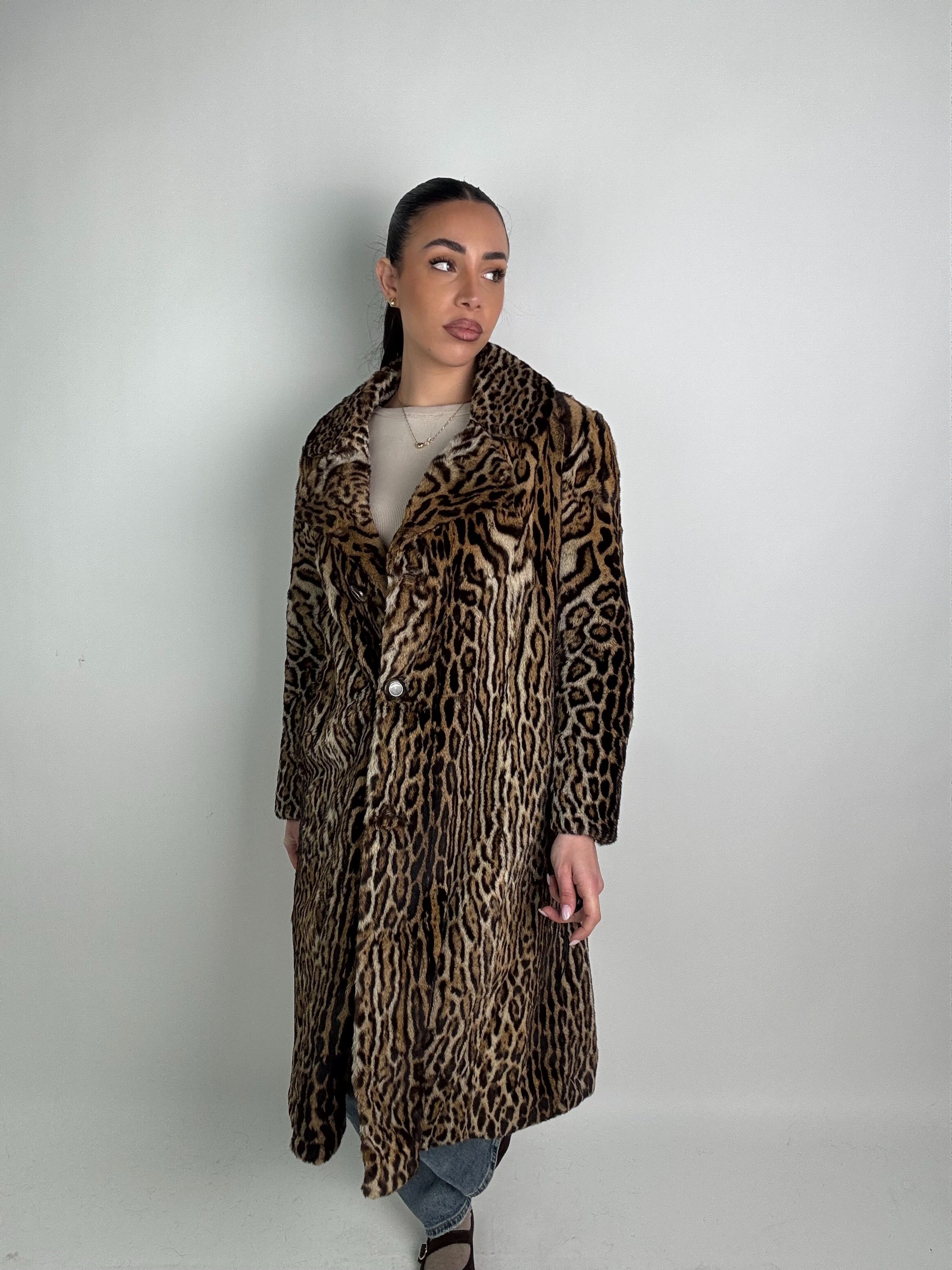 Cappotto in leopardo N68