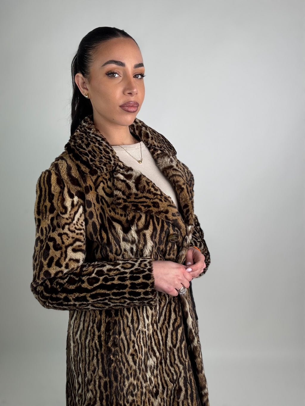 Cappotto in leopardo N68