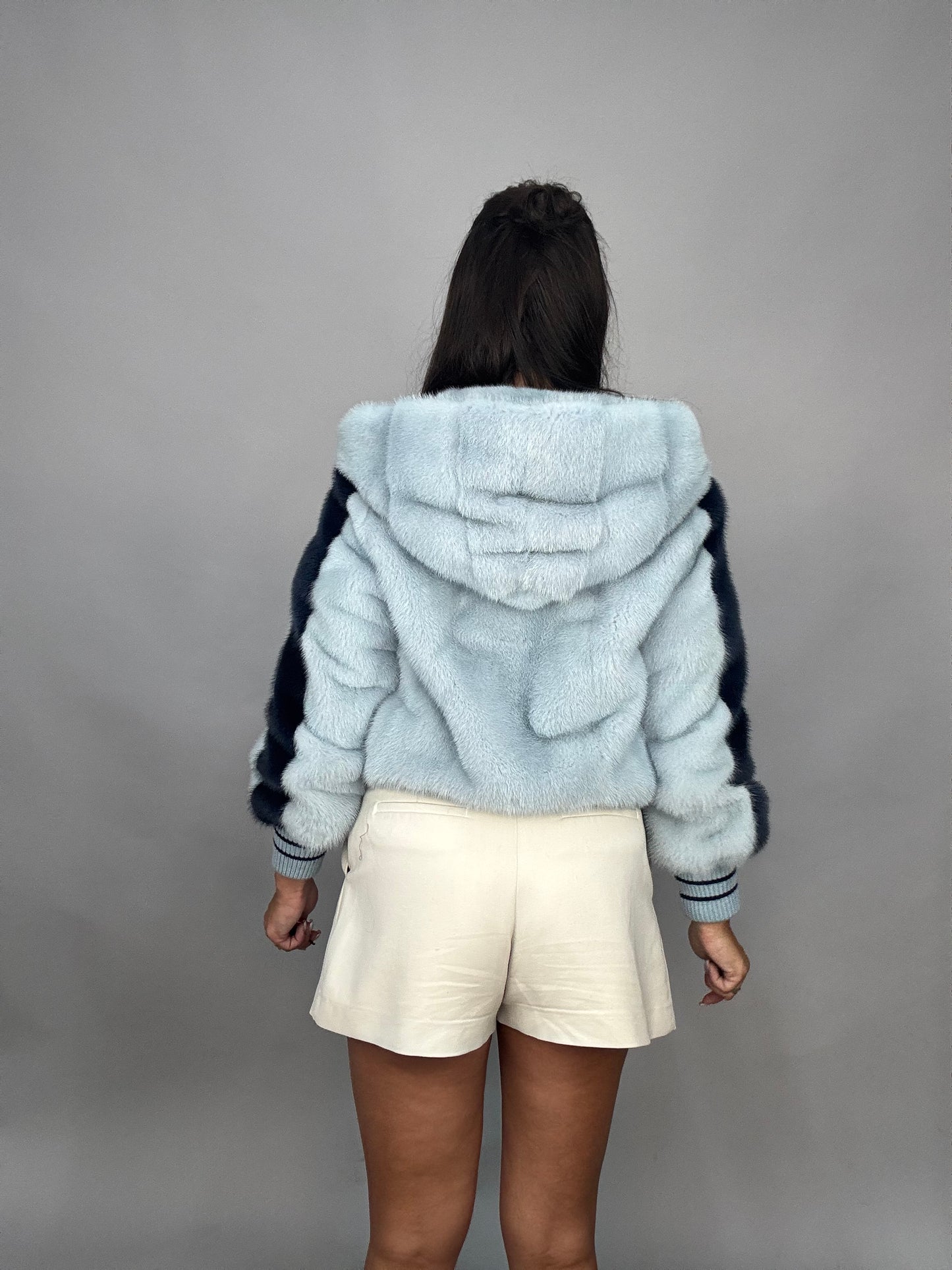 Mink Bomber Jacket
