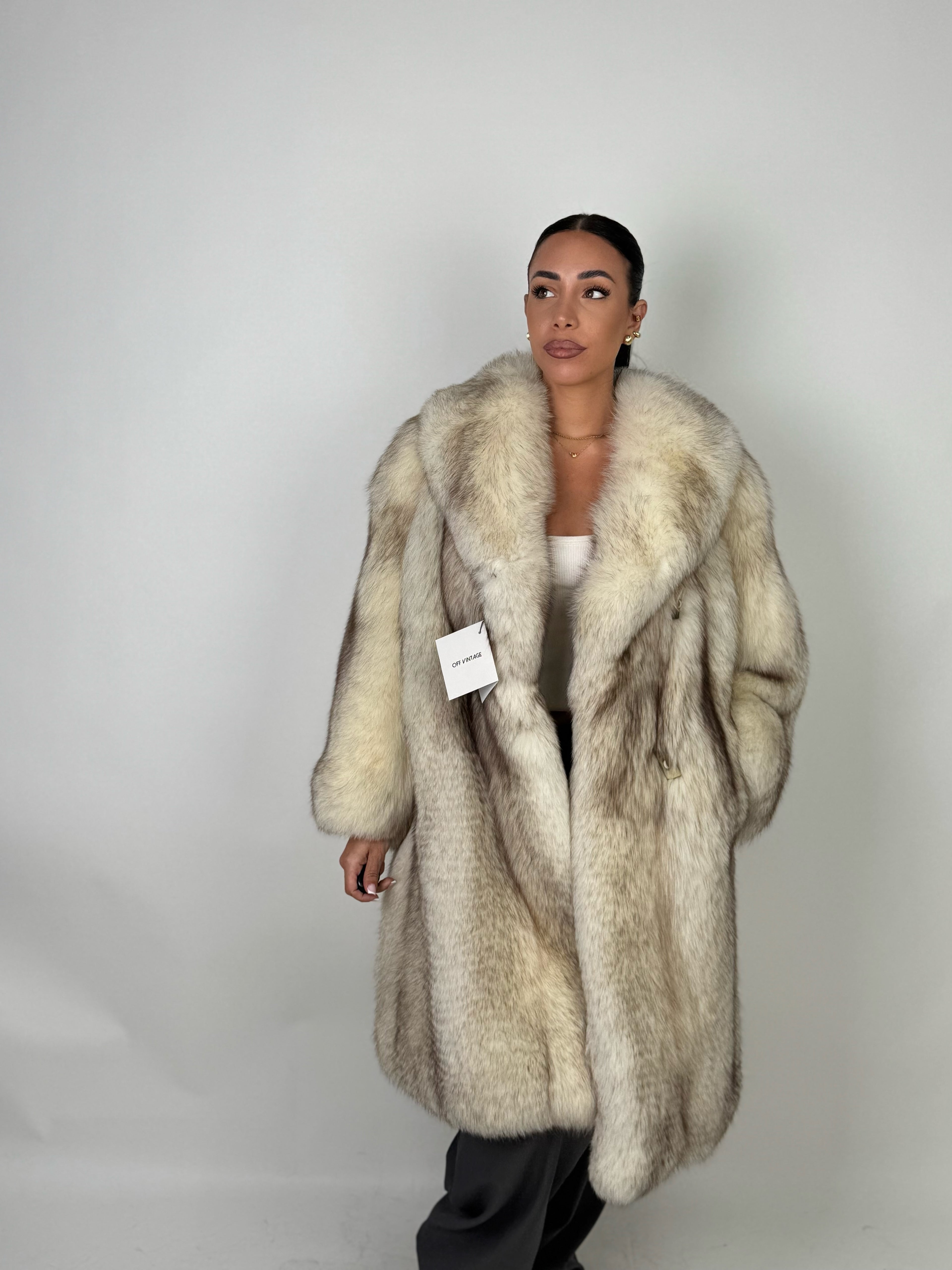Cappotto in volpe della groenlandia N608