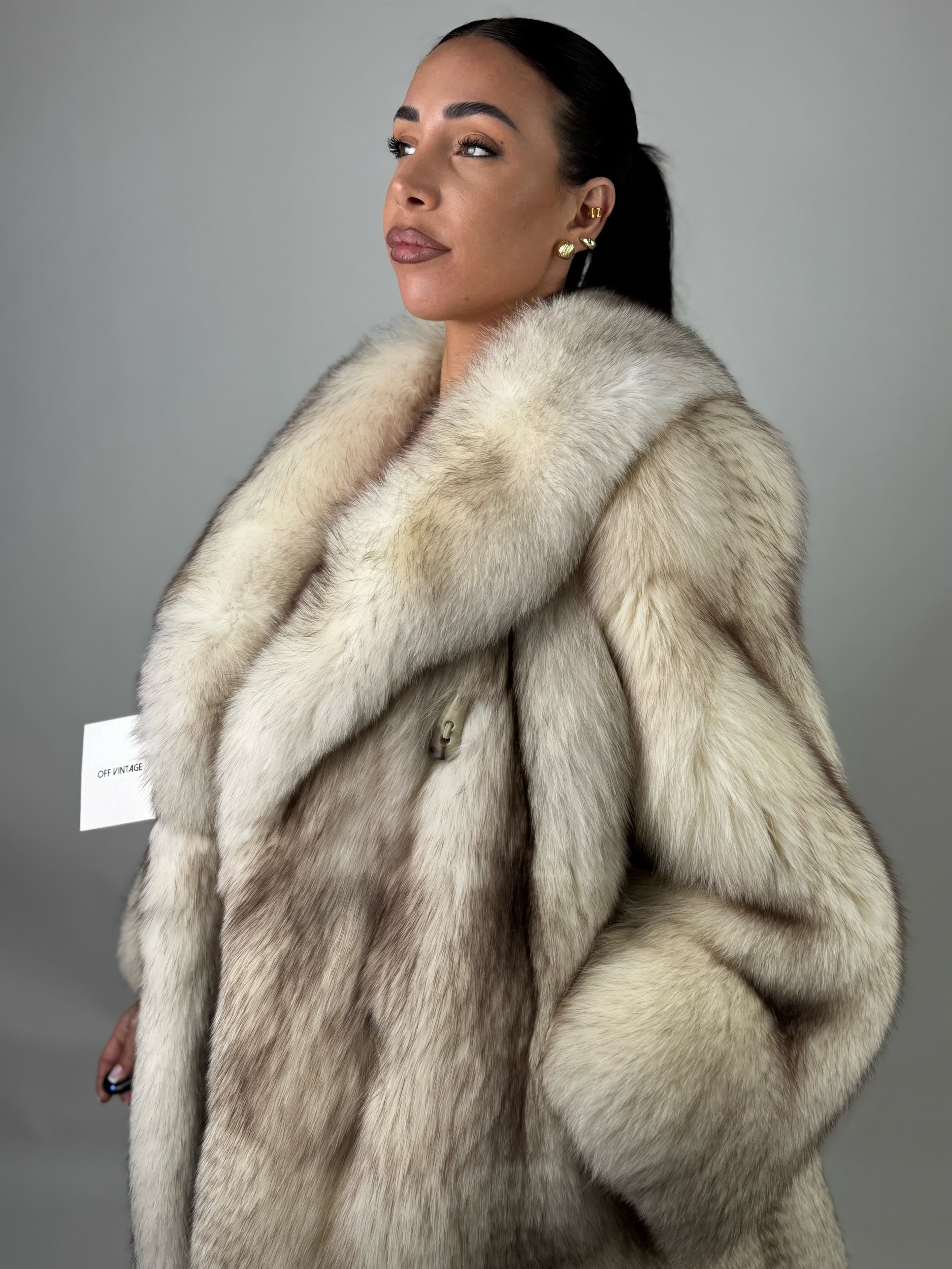 Cappotto in volpe della groenlandia N608