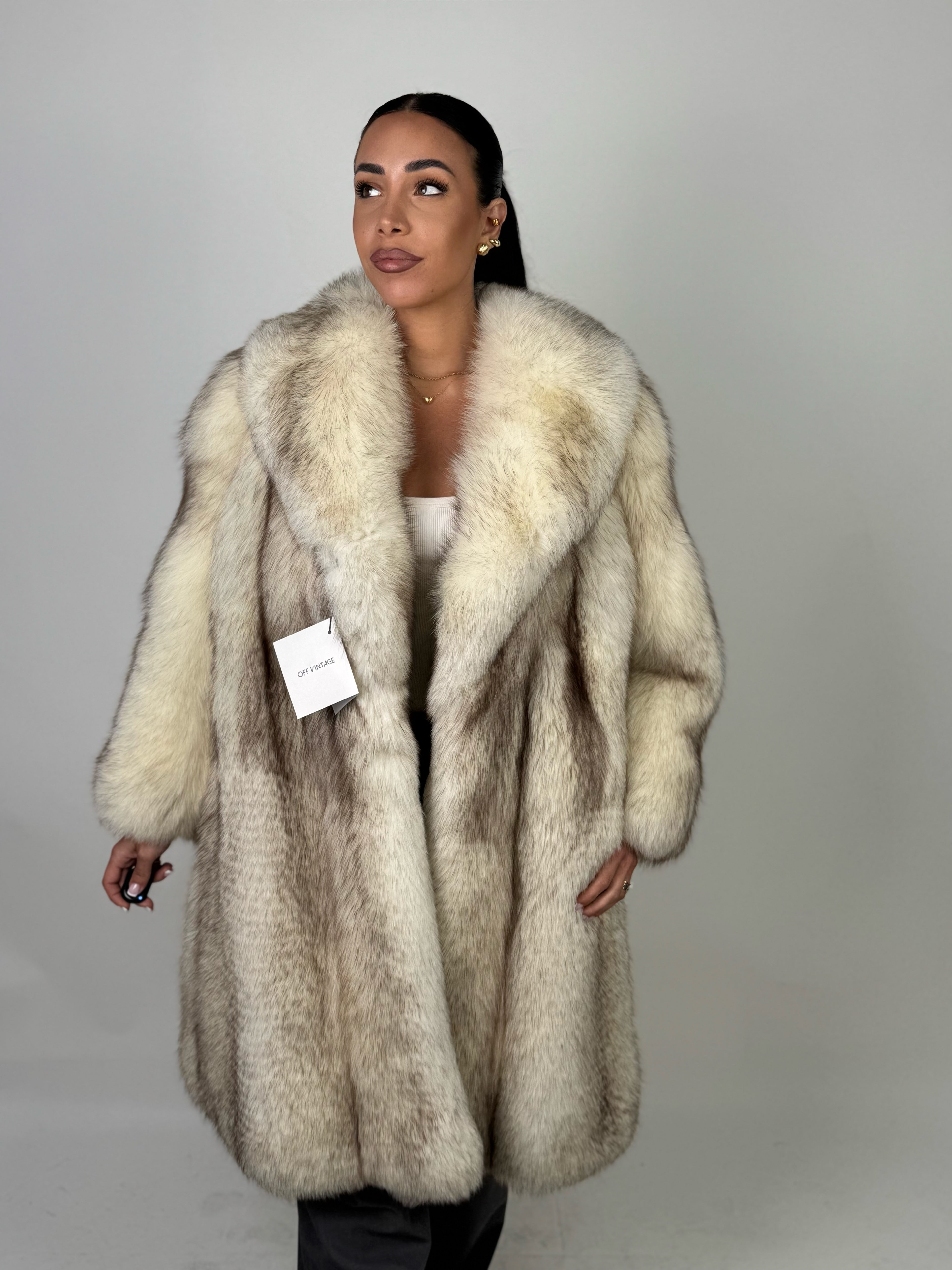 Cappotto in volpe della groenlandia N608