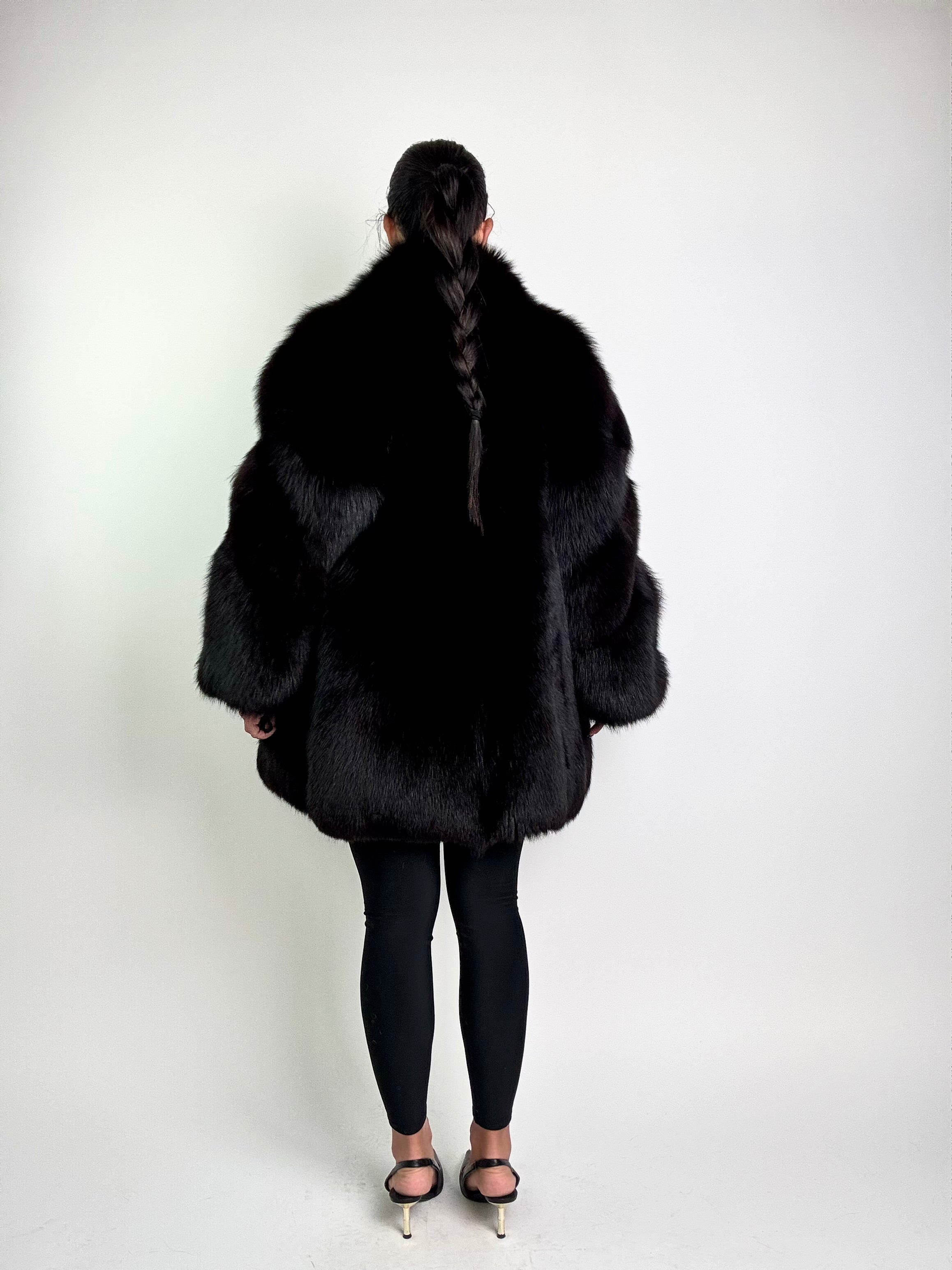 Cappotto in volpe della groenlandia N901