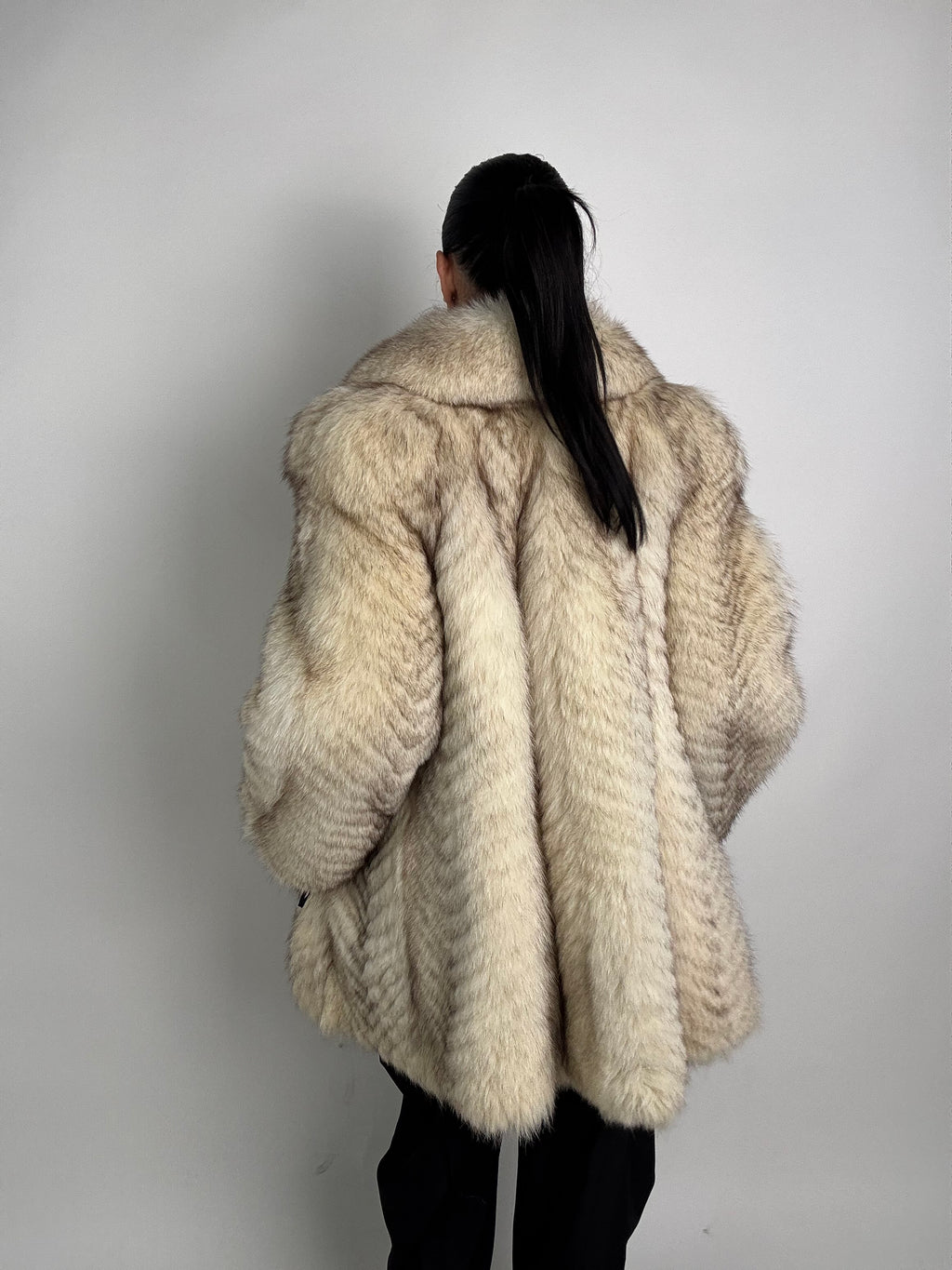 Giacca in volpe della groenlandia N113