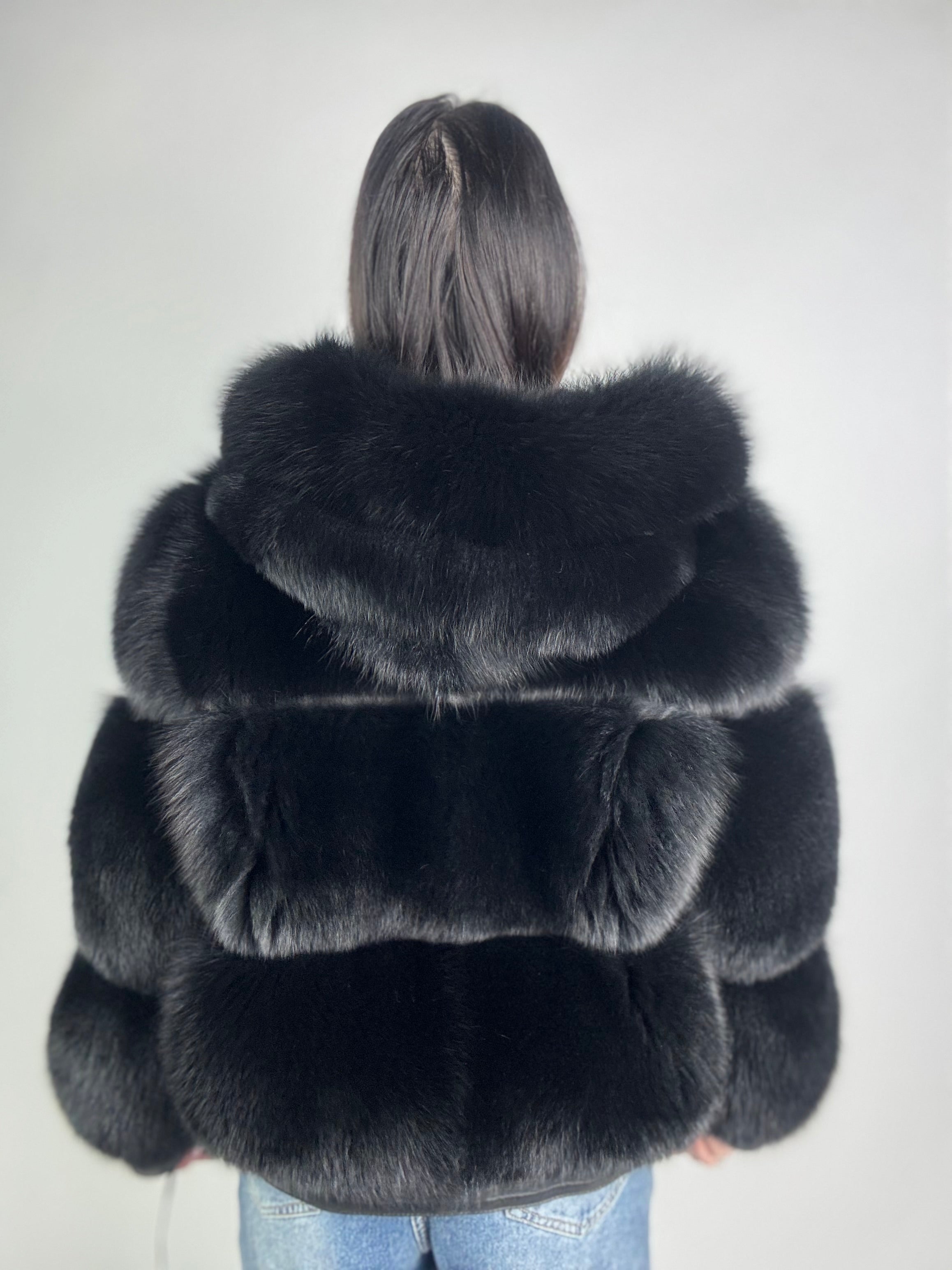 Mink Bomber Jacket
