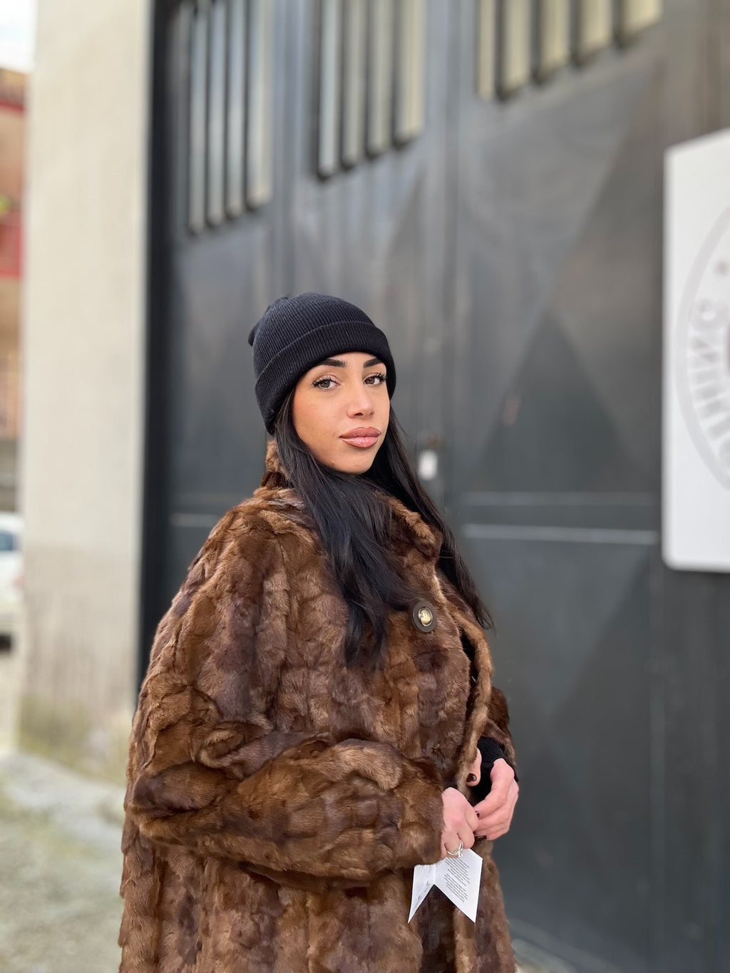 Cappotto in visone