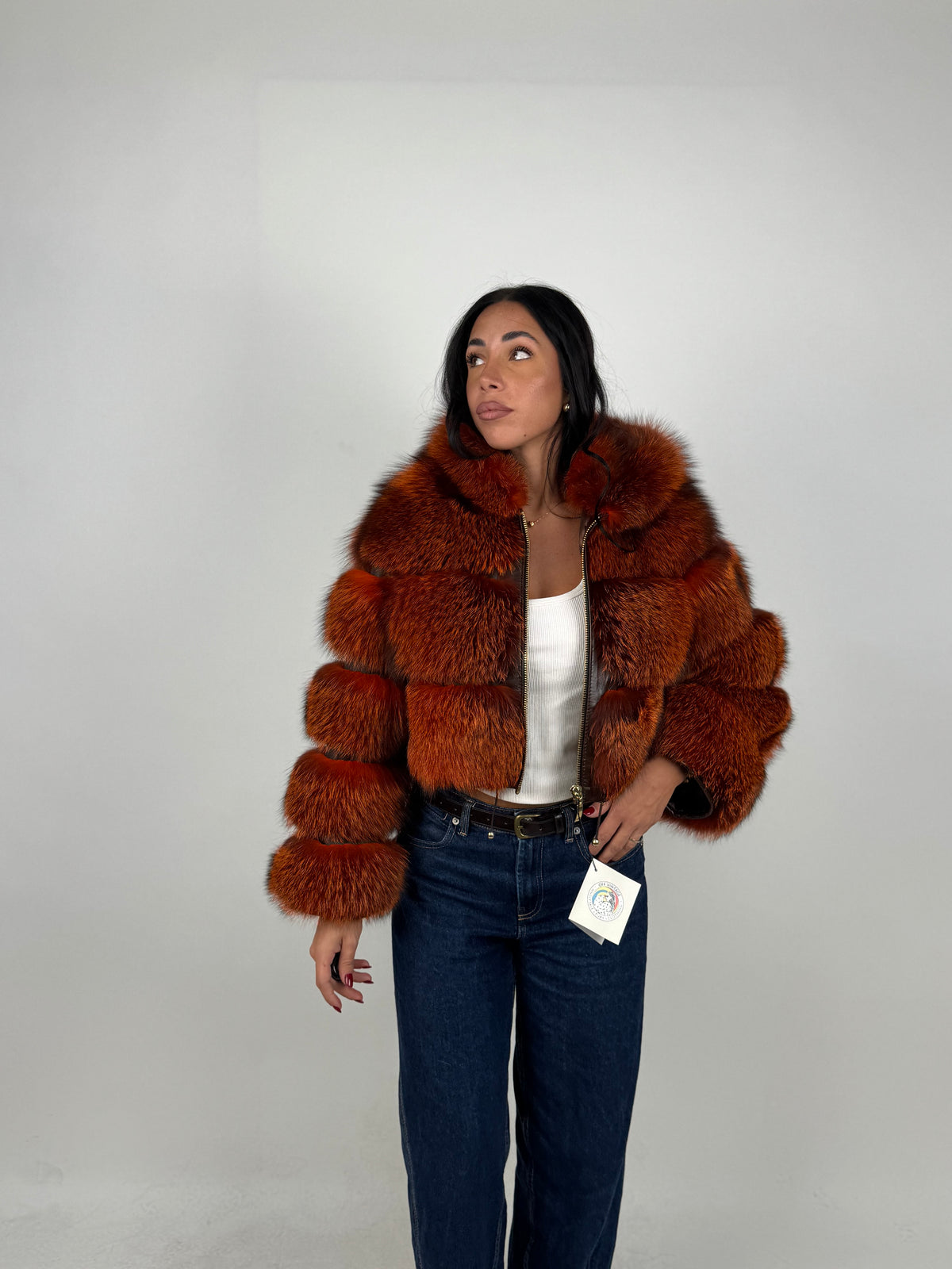 Mink Bomber Jacket