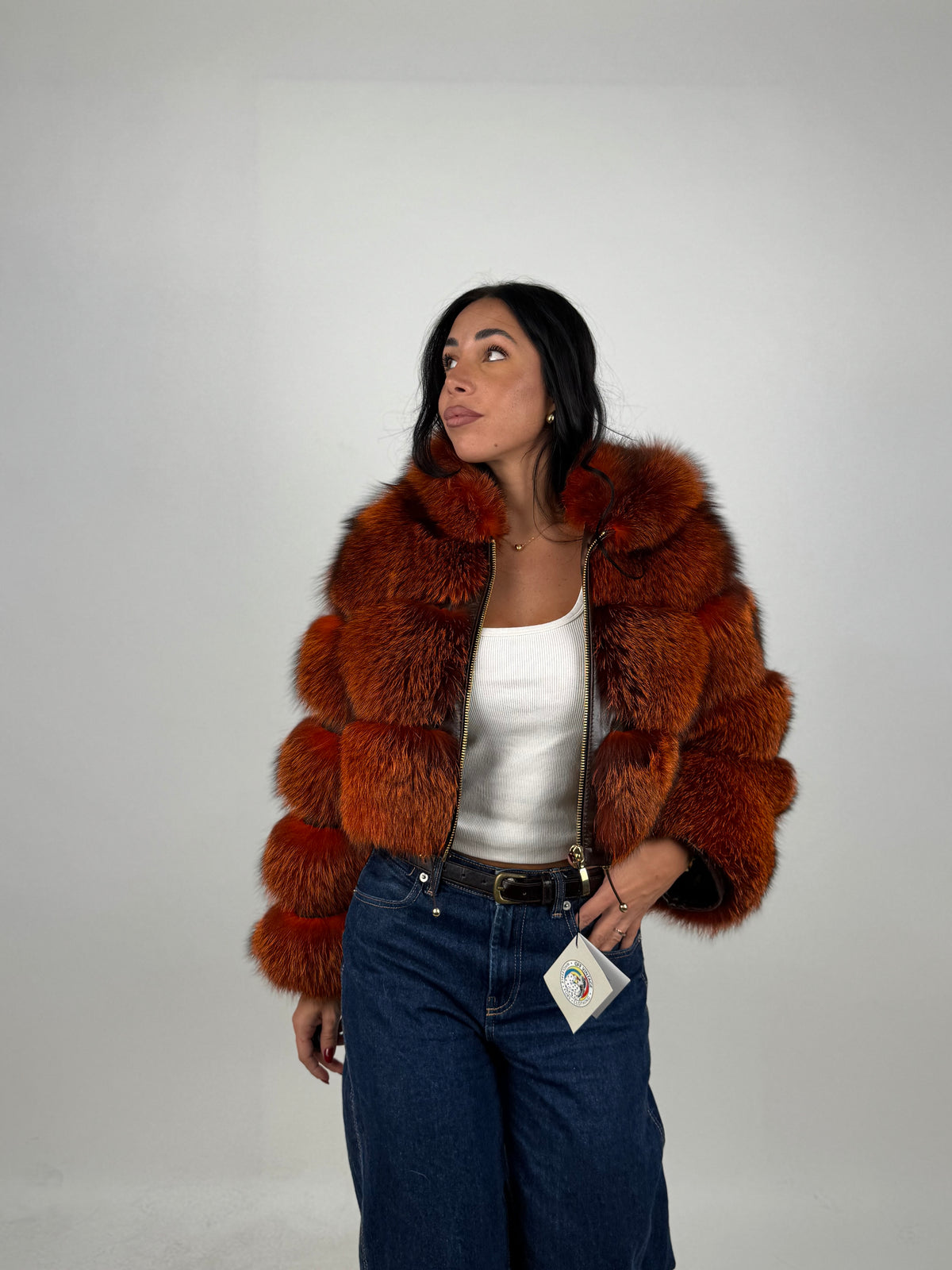 Mink Bomber Jacket