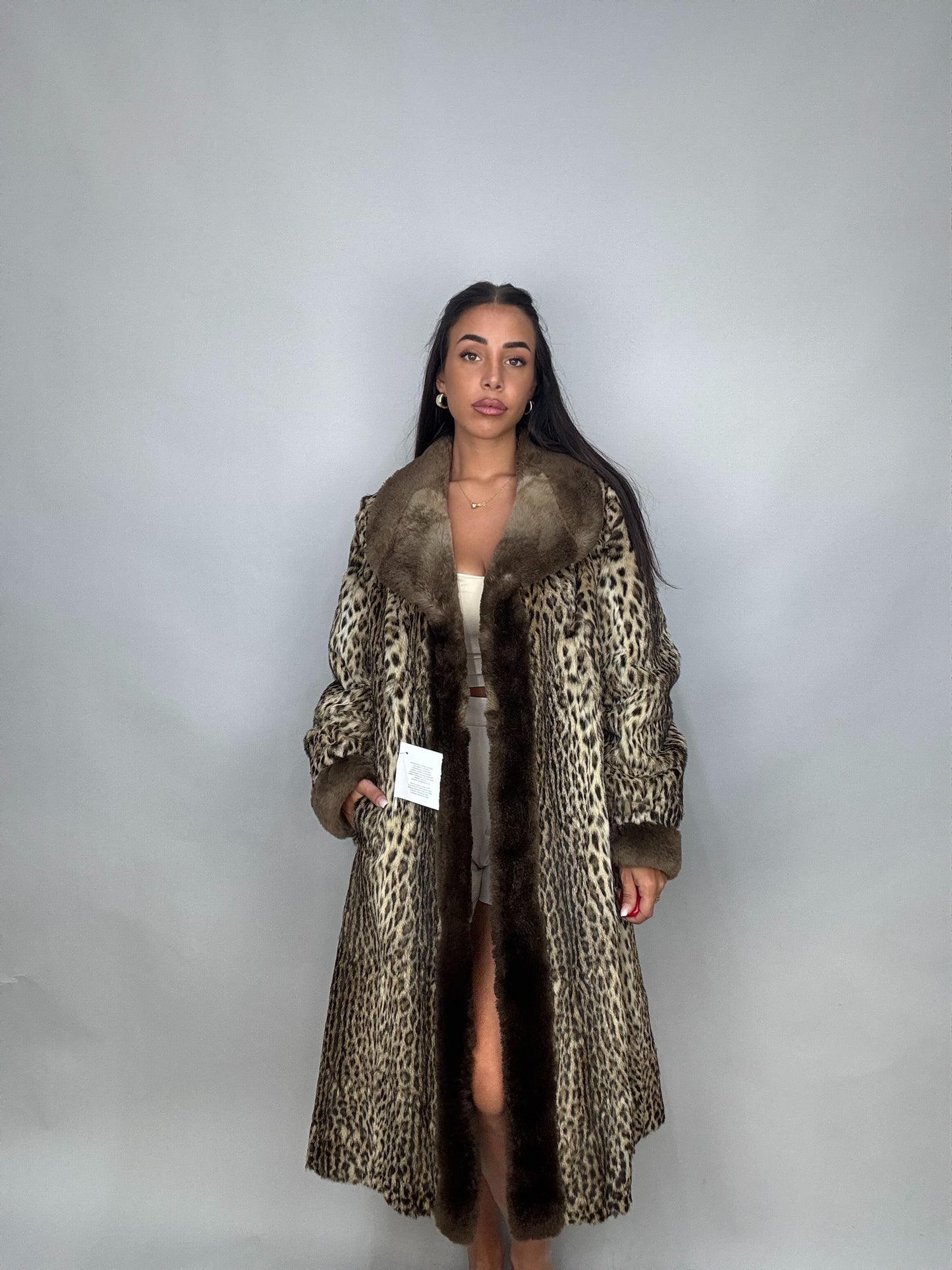 Cappotto in ocelot