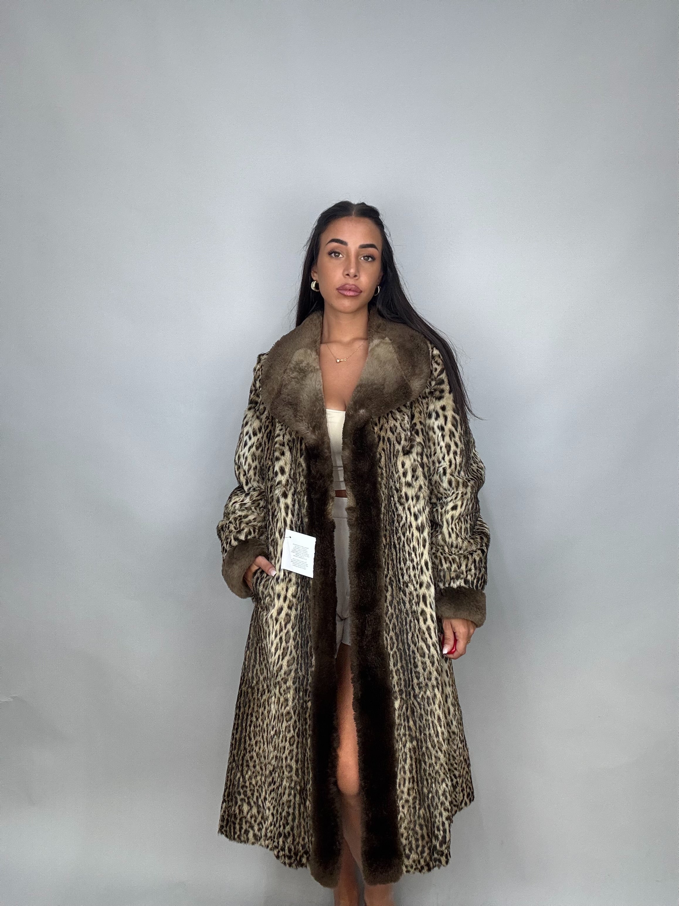 Cappotto in ocelot