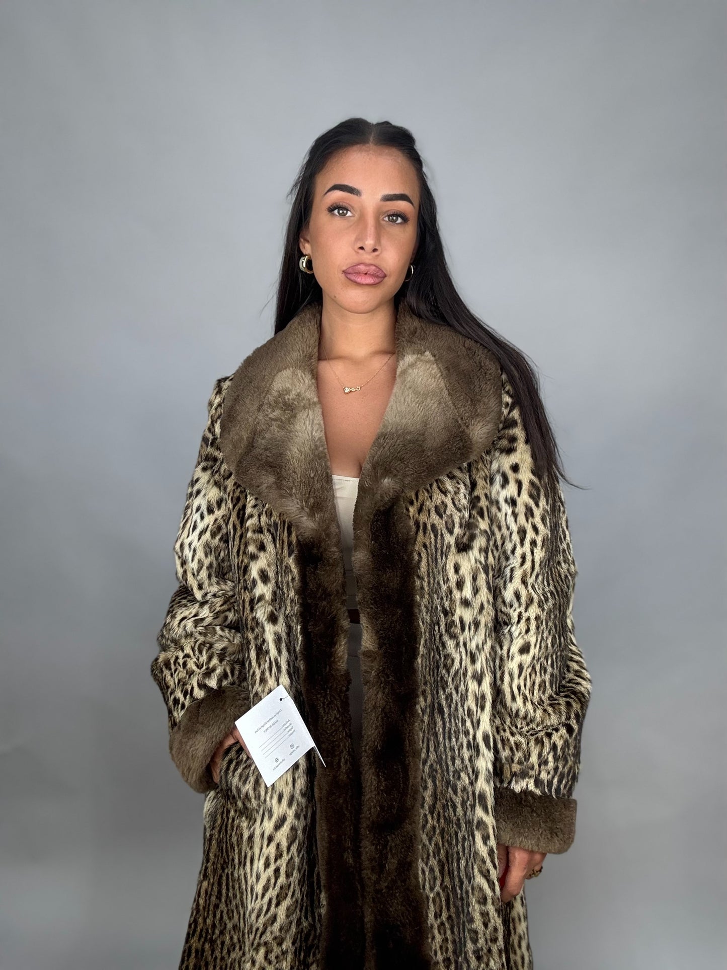 Cappotto in ocelot