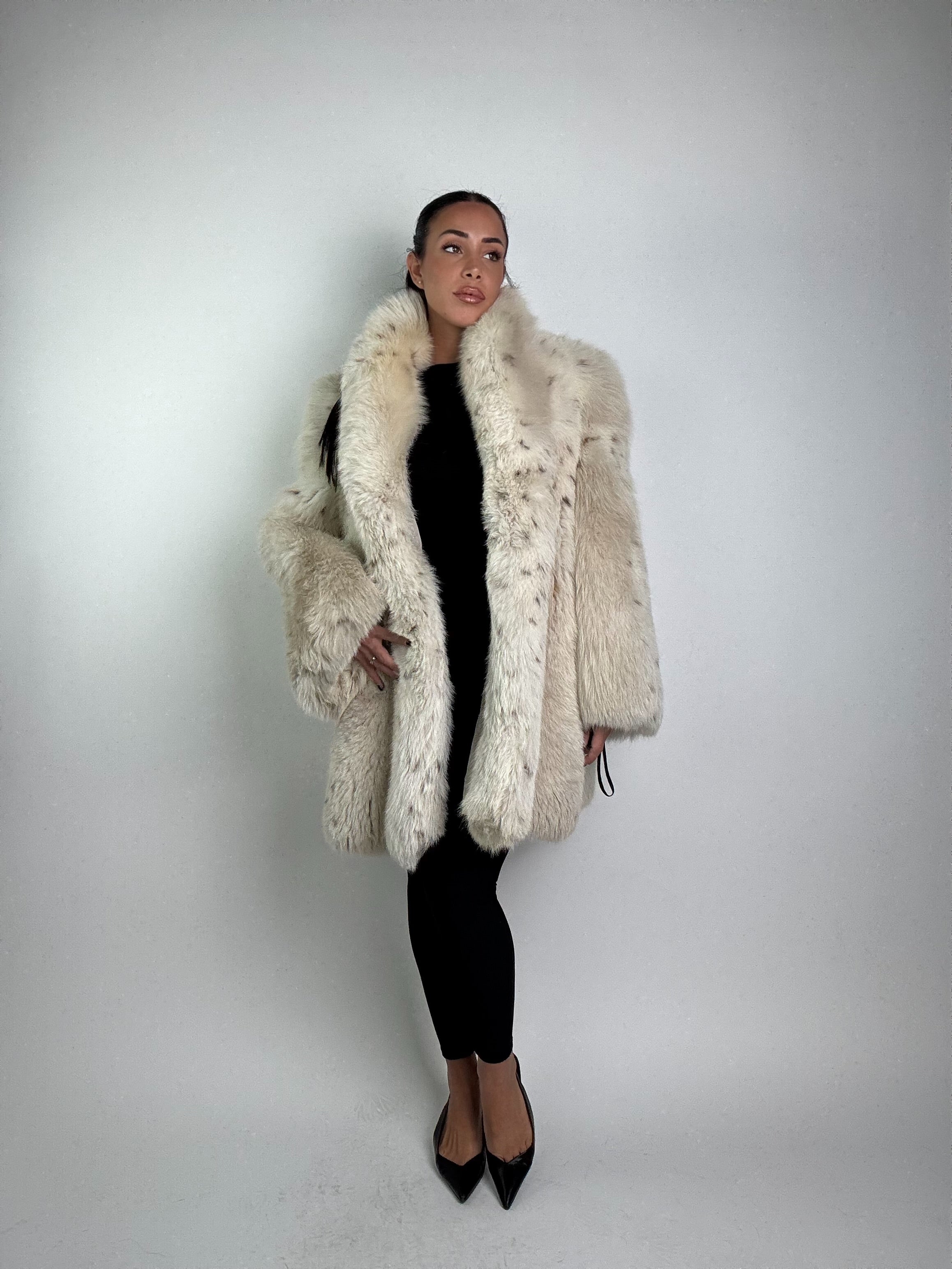 Cappotto in volpe linciata N898
