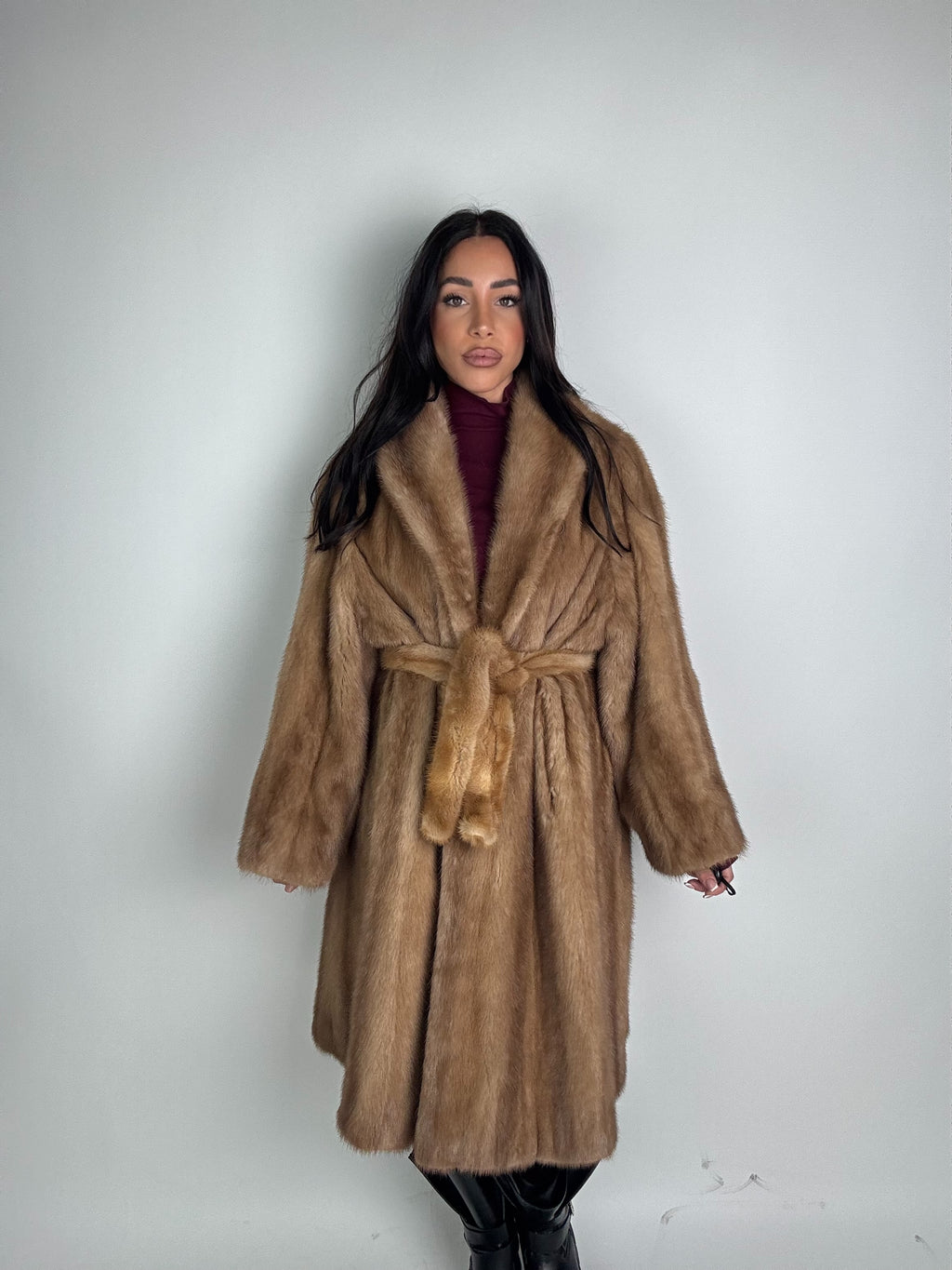 Cappotto in visone N480