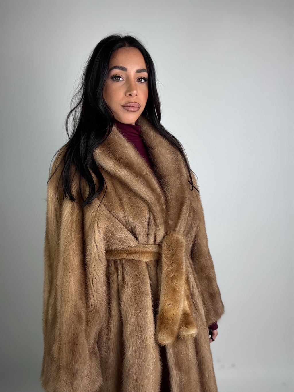 Cappotto in visone N480