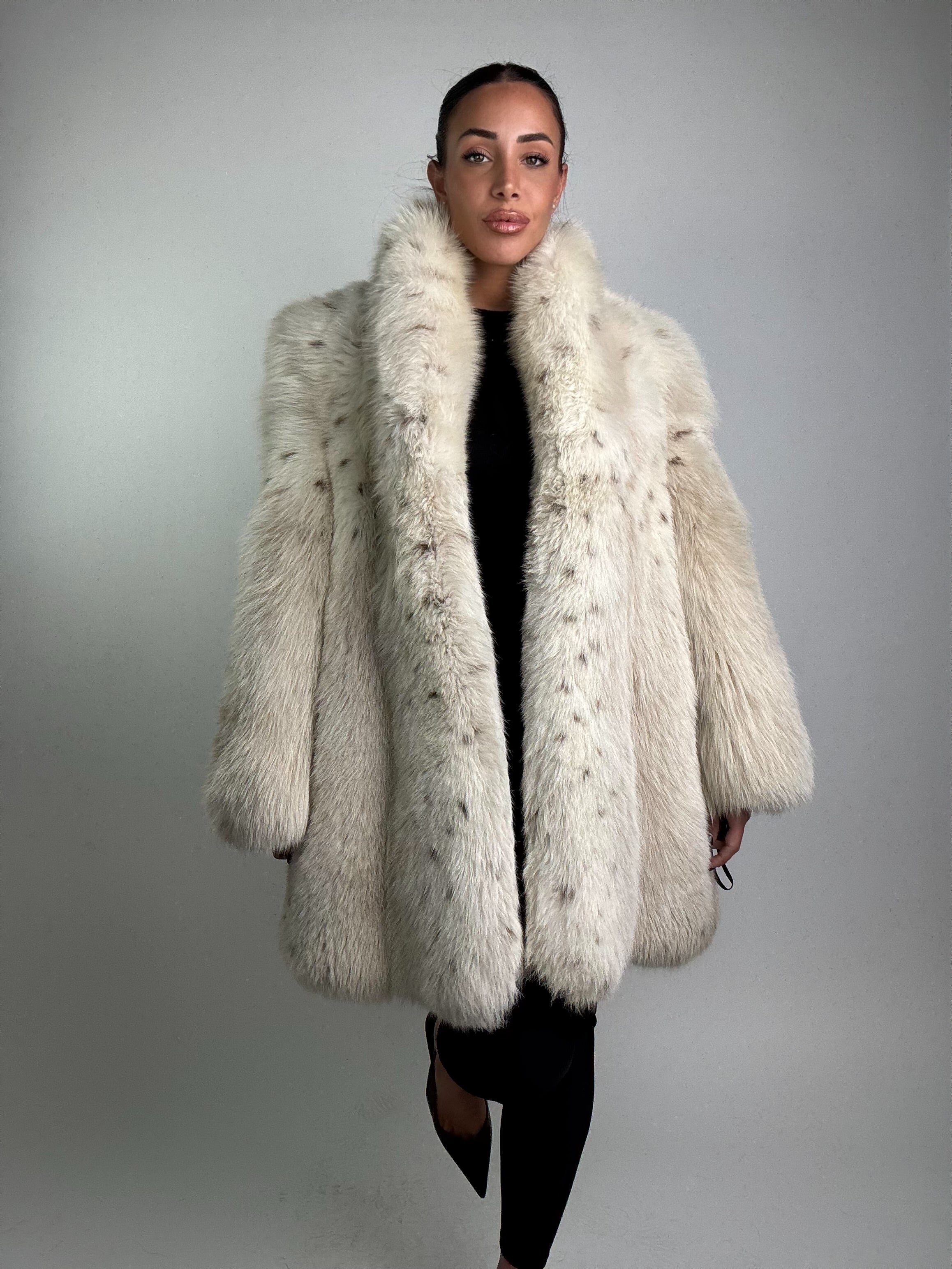 Cappotto in volpe linciata N898