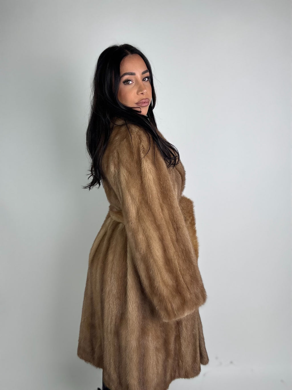Cappotto in visone N480