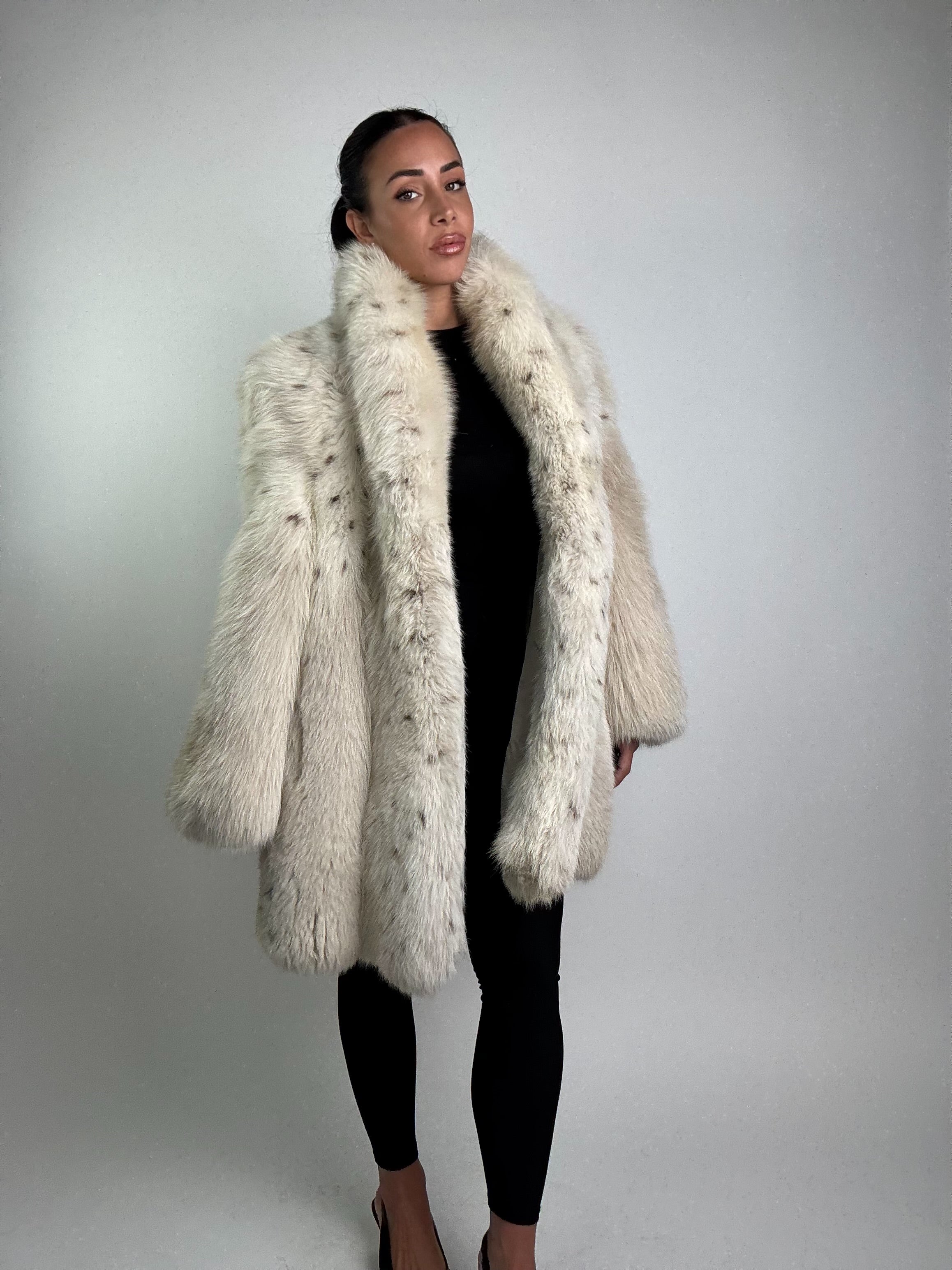 Cappotto in volpe linciata N898