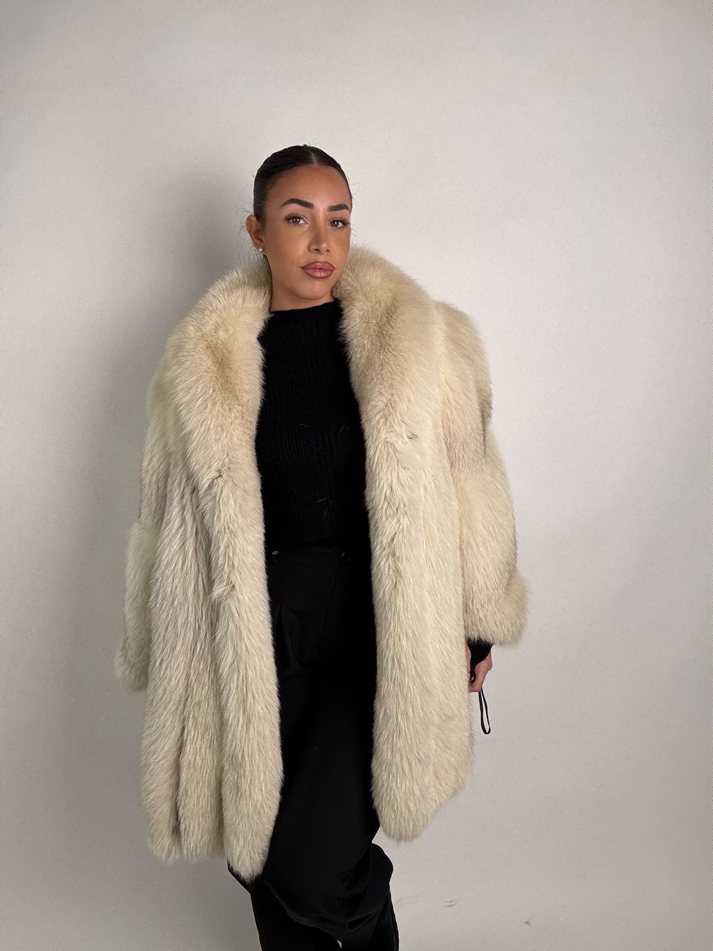 Giacca in volpe della groenlandia N111