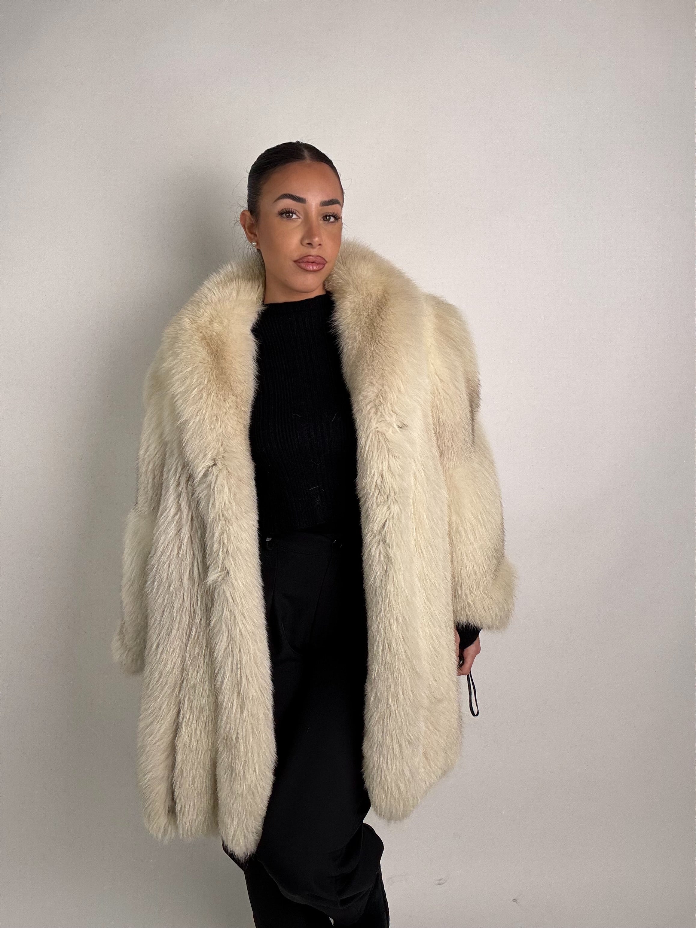 Giacca in volpe della groenlandia N111