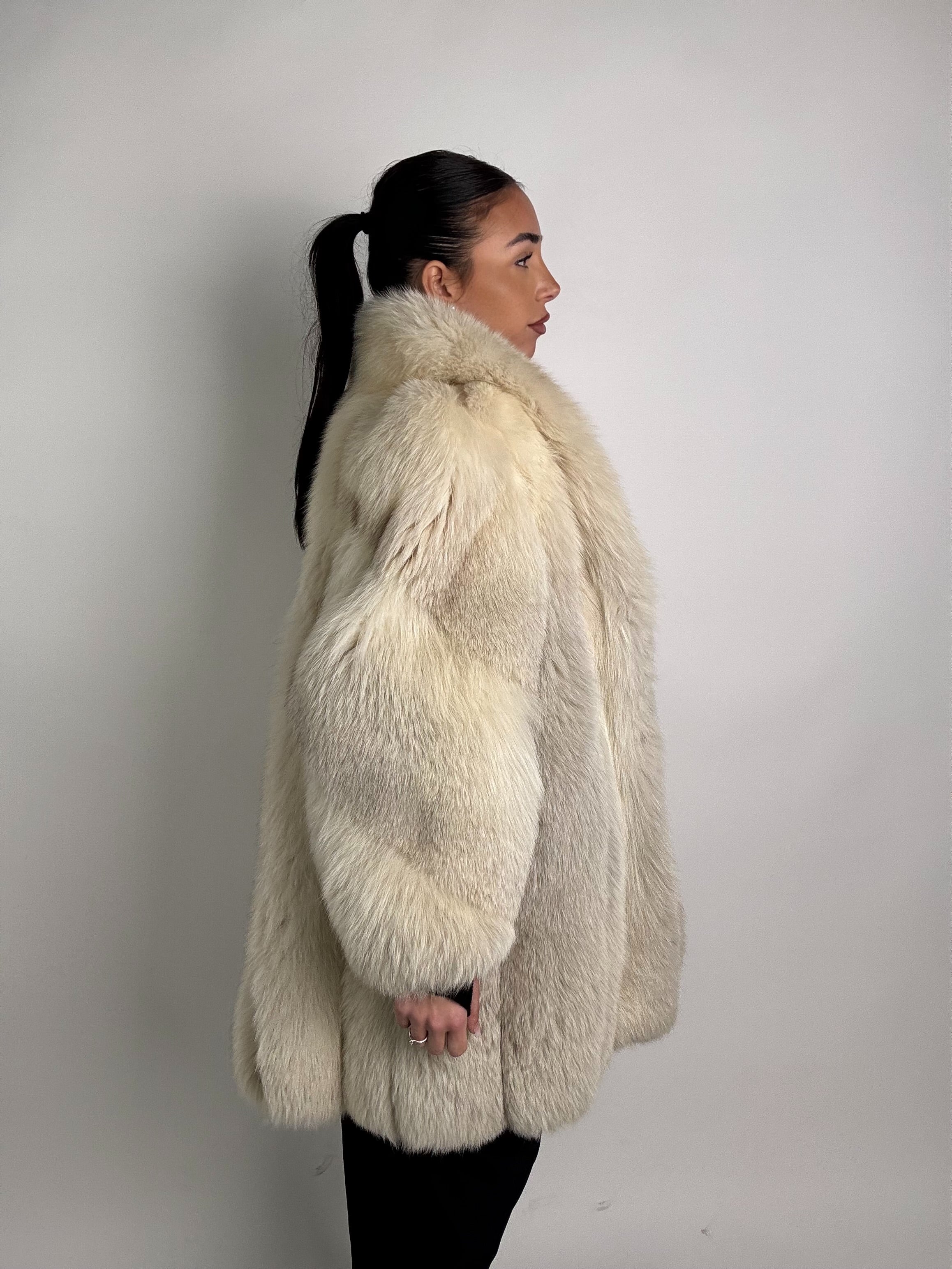 Giacca in volpe della groenlandia N111
