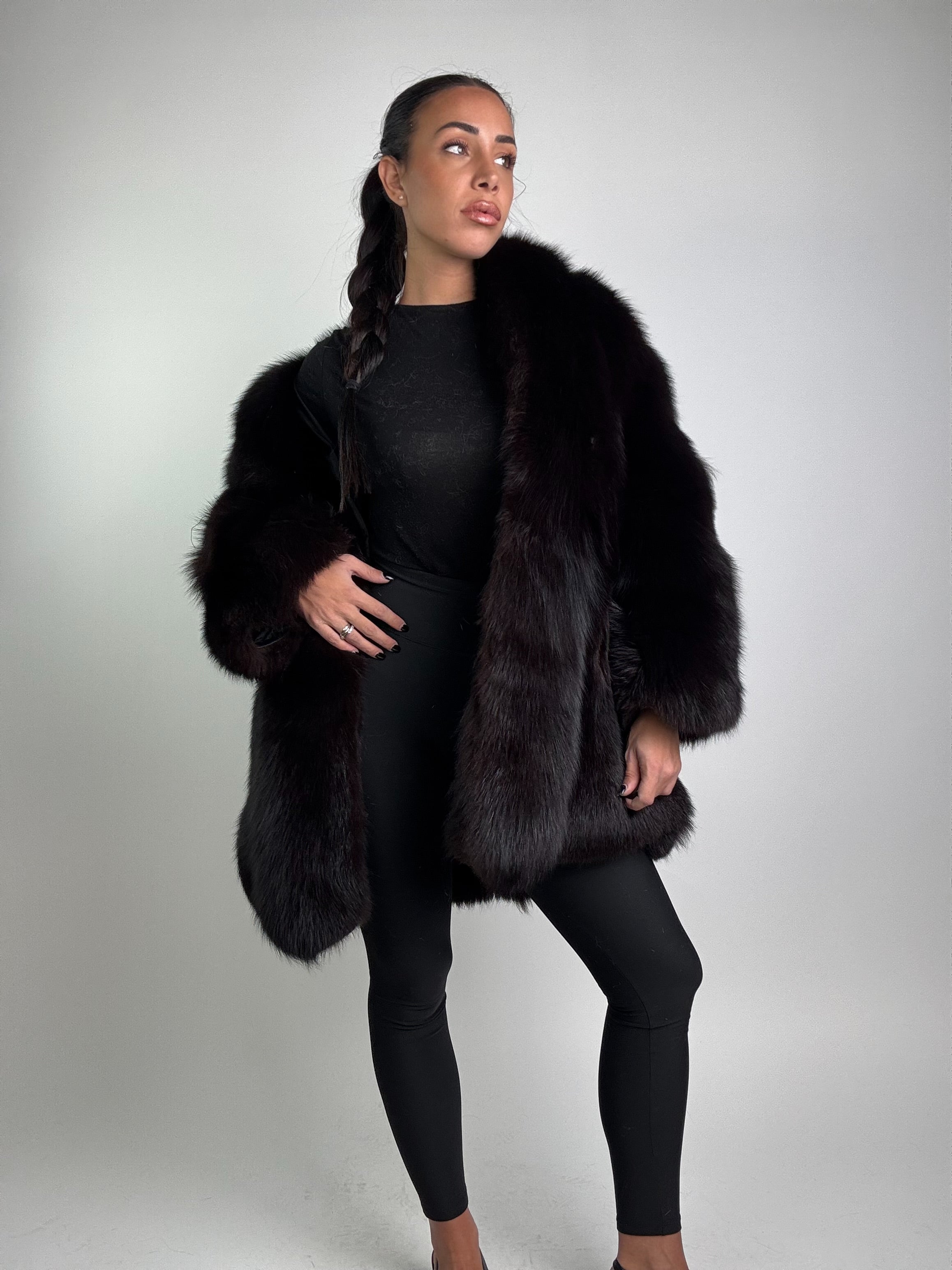 Cappotto in volpe della groenlandia N901