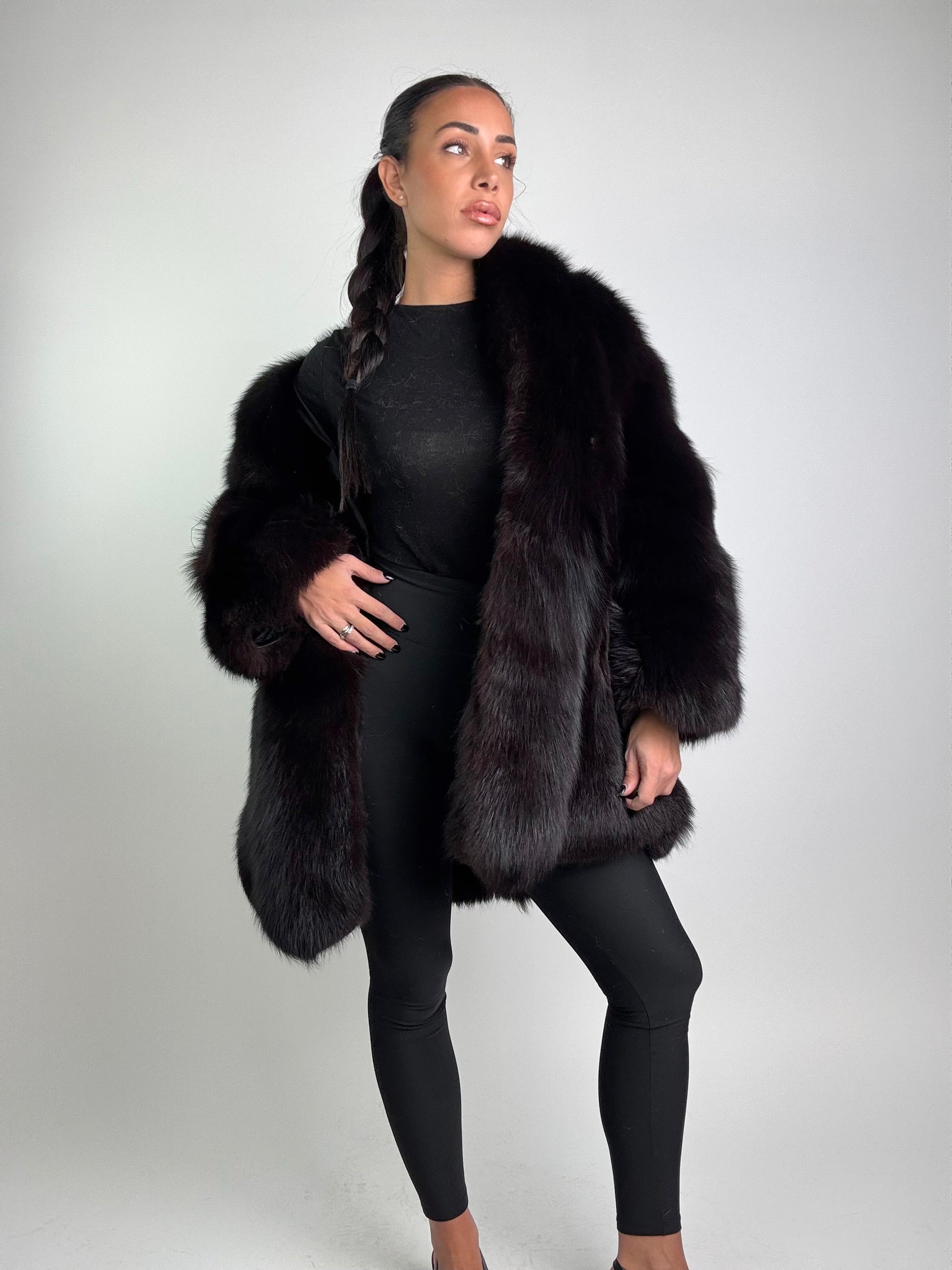 Cappotto in volpe della groenlandia N901