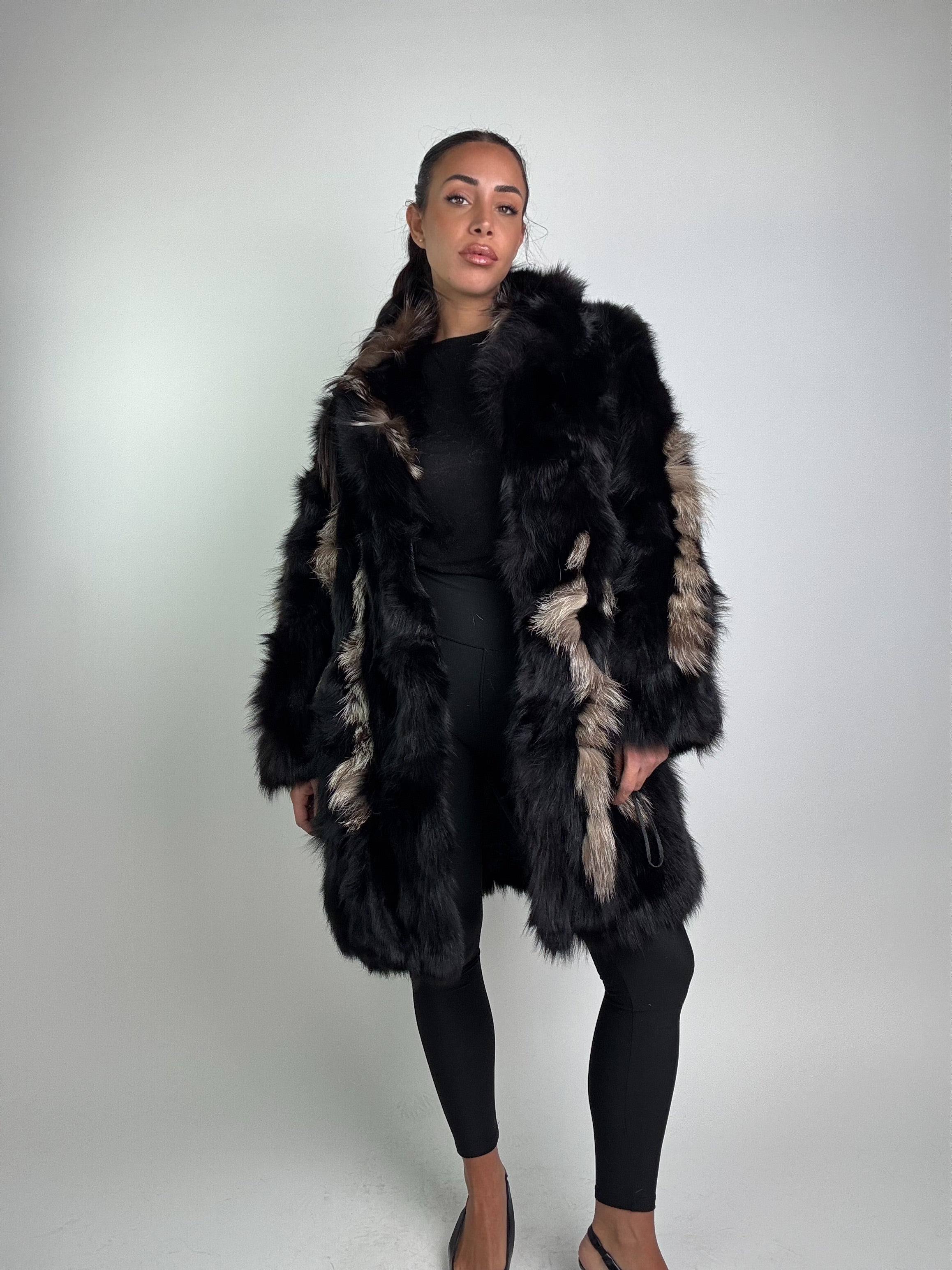 Cappotto in volpe della groenlandia N902