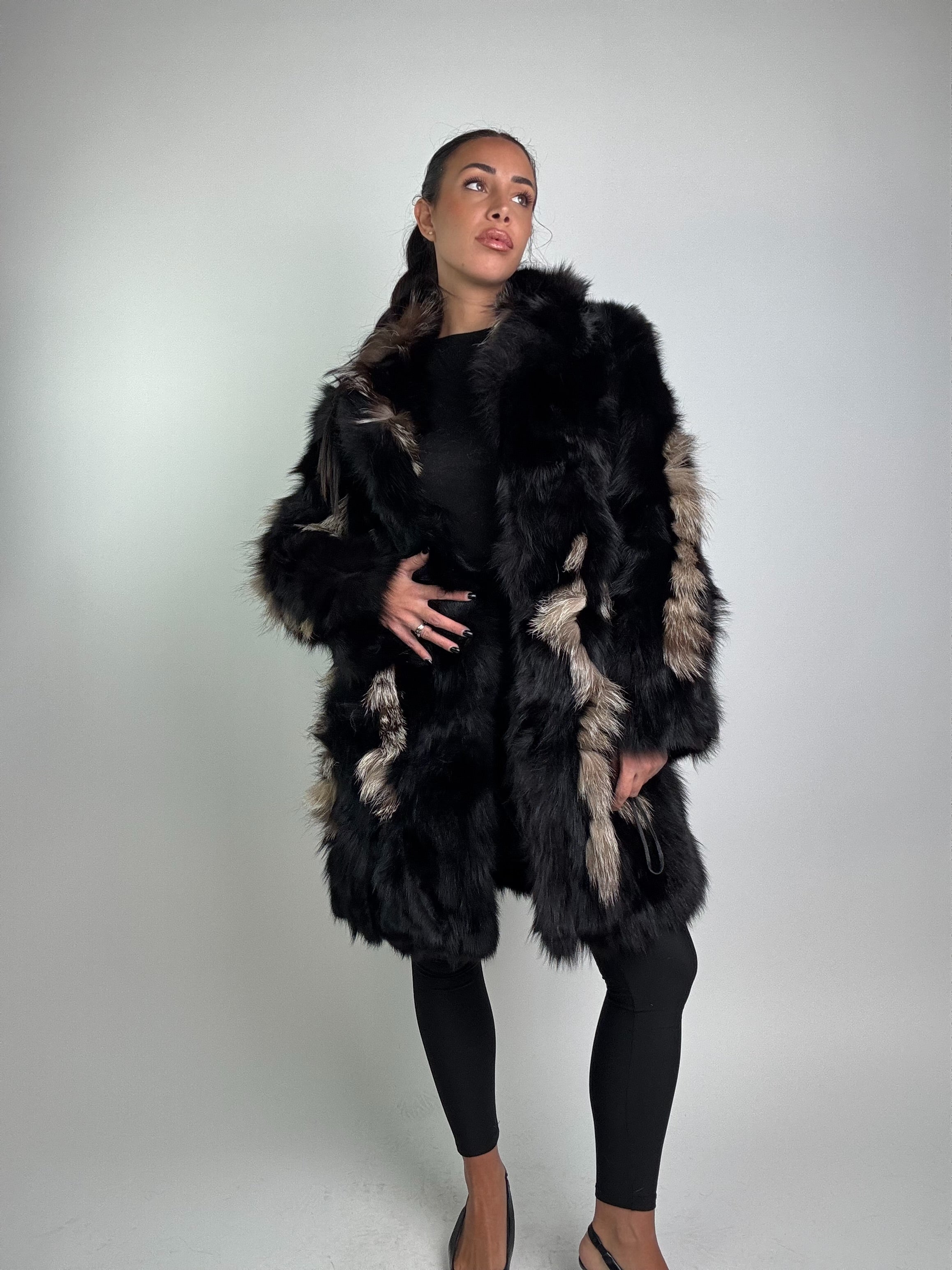 Cappotto in volpe della groenlandia N902