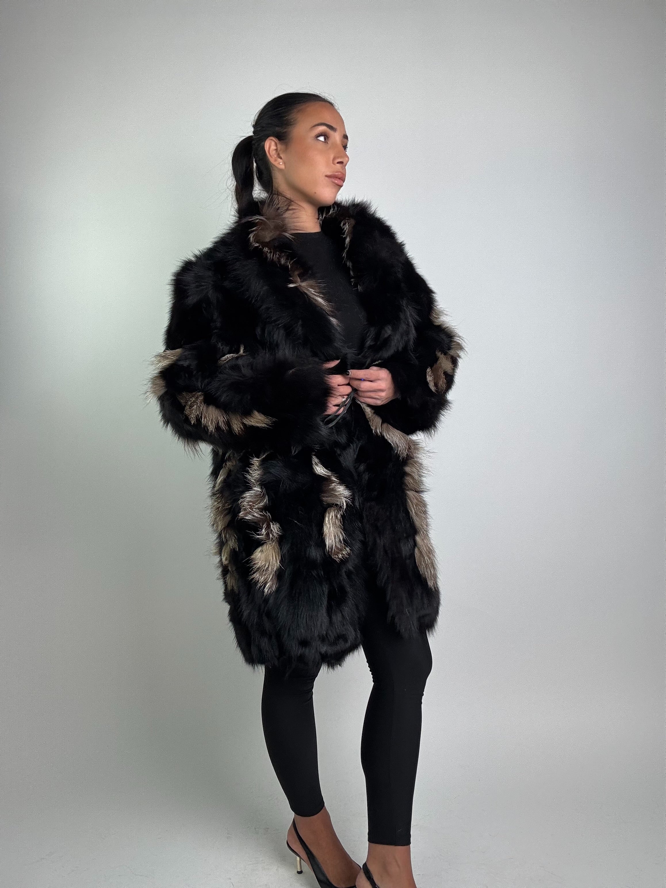 Cappotto in volpe della groenlandia N902