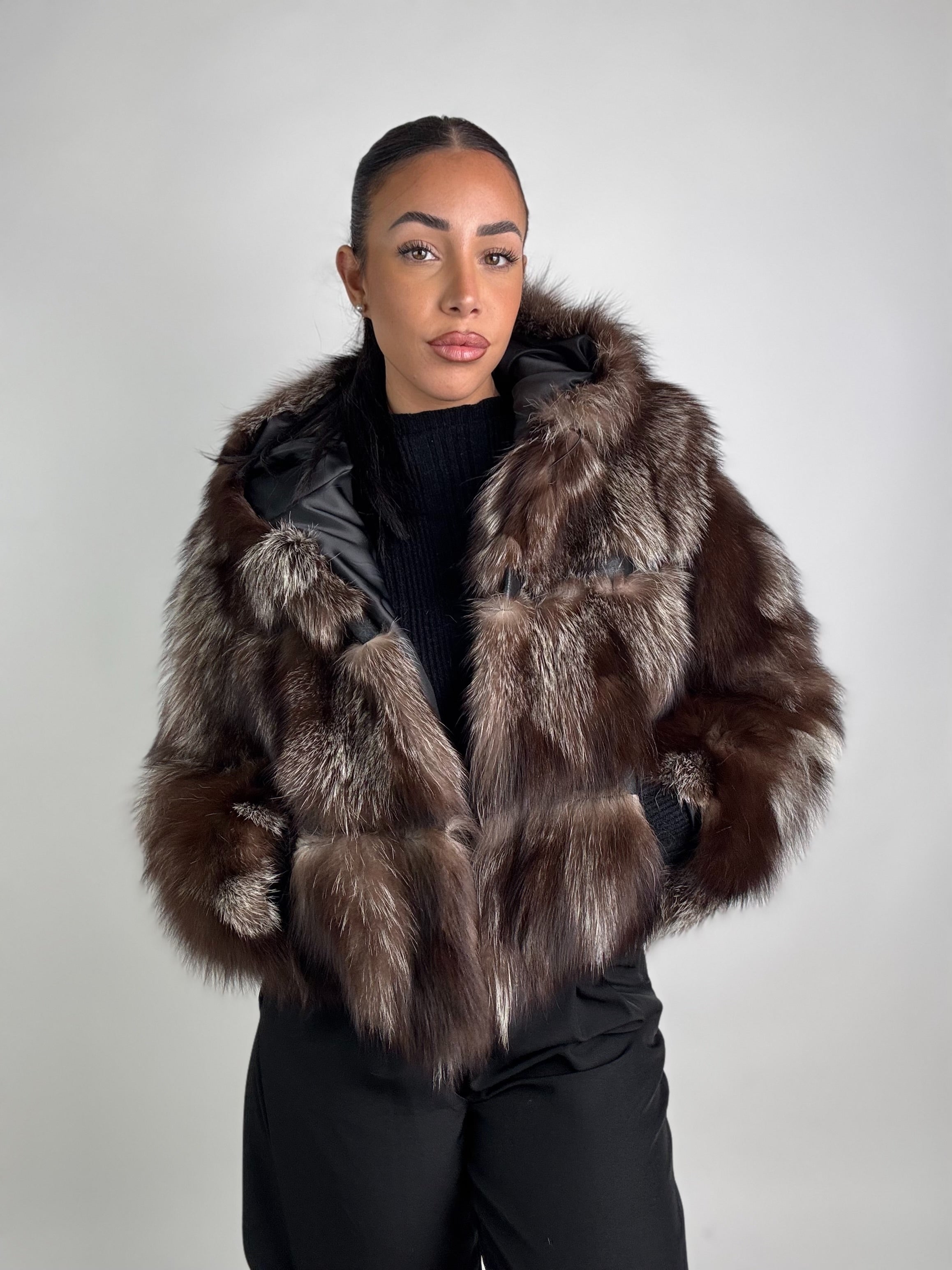 Mink Bomber Jacket