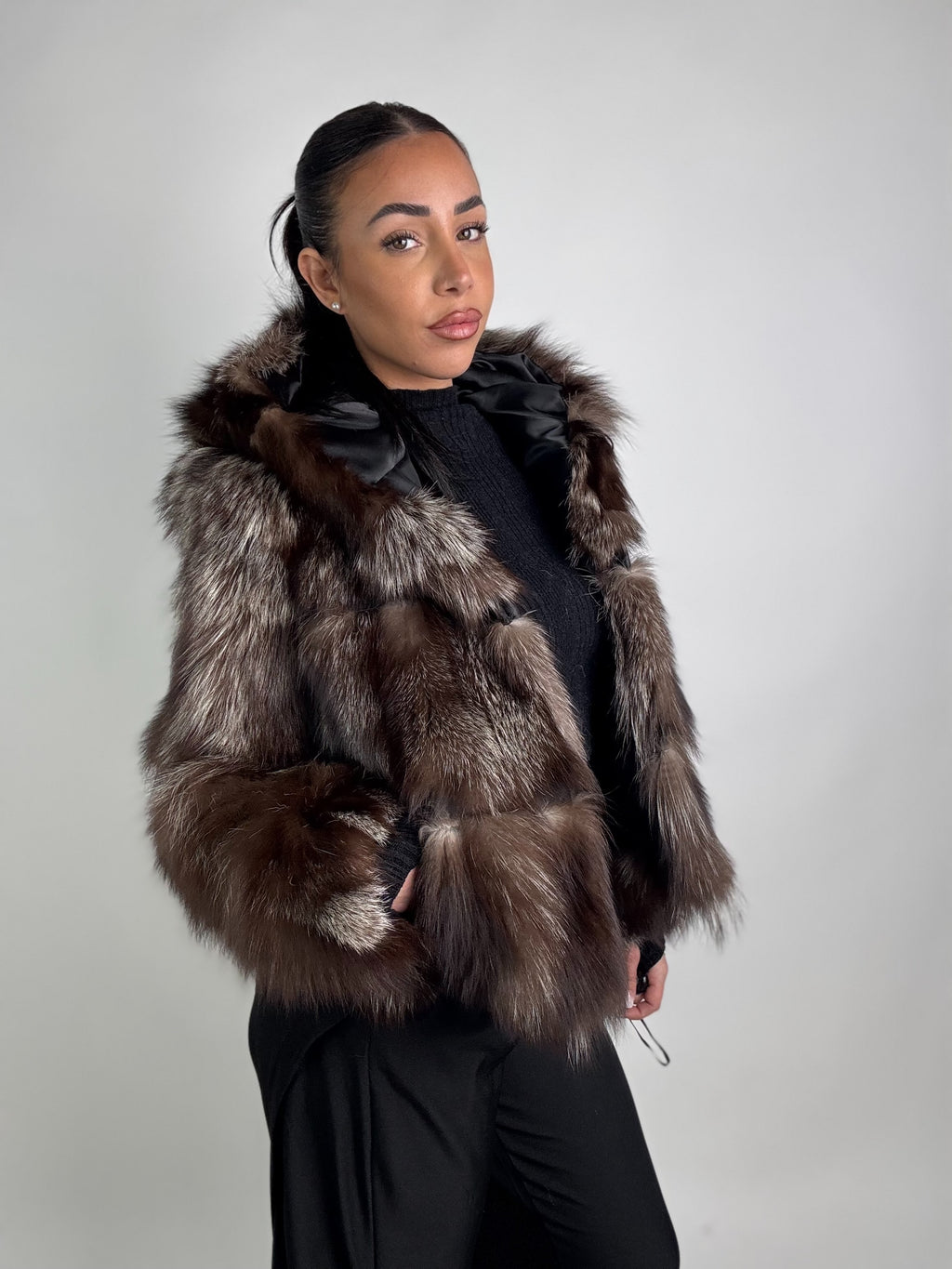 Mink Bomber Jacket