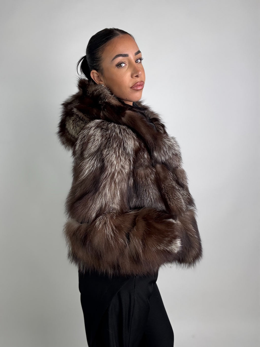 Mink Bomber Jacket