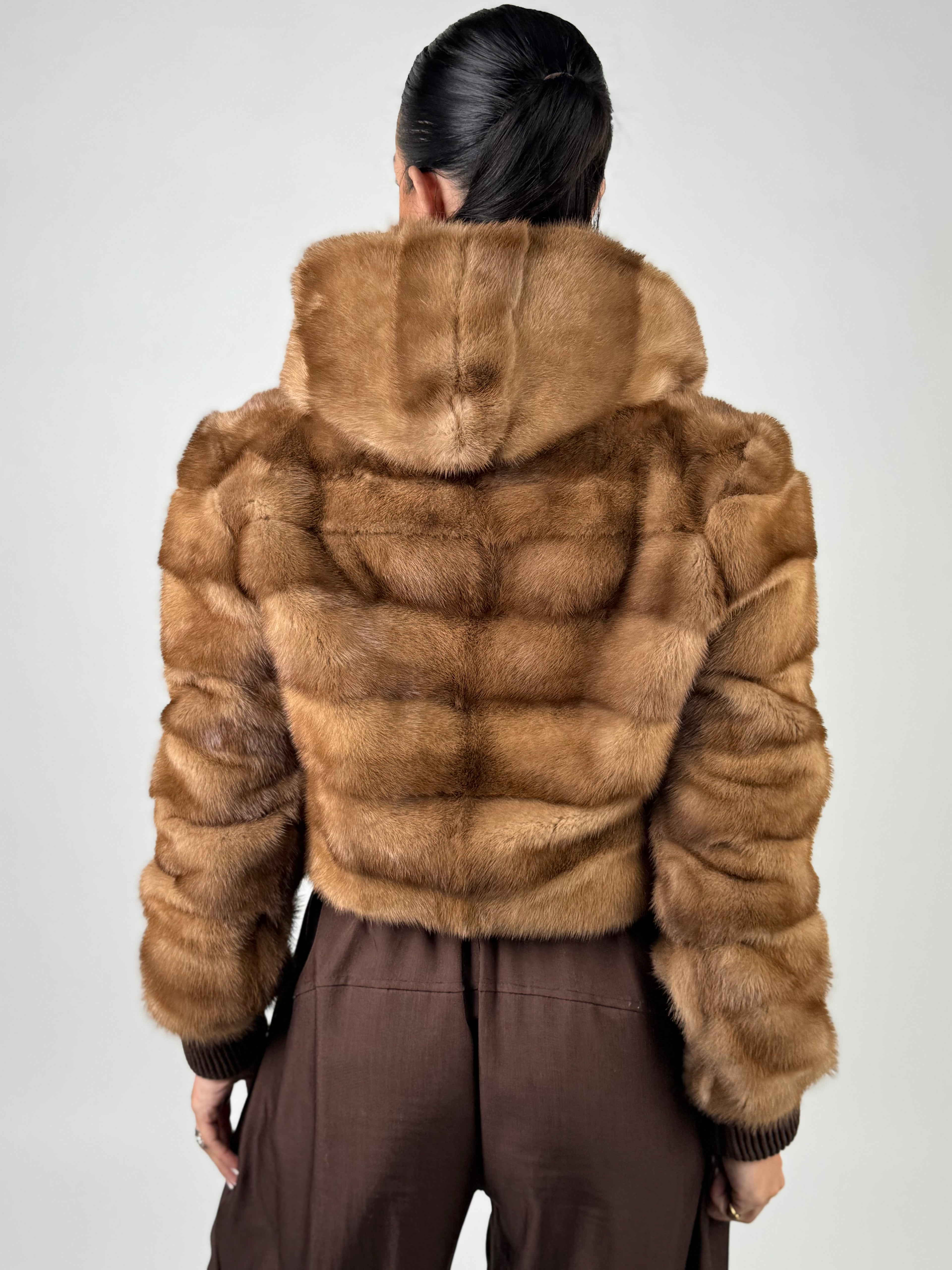 Bomber in visone N145