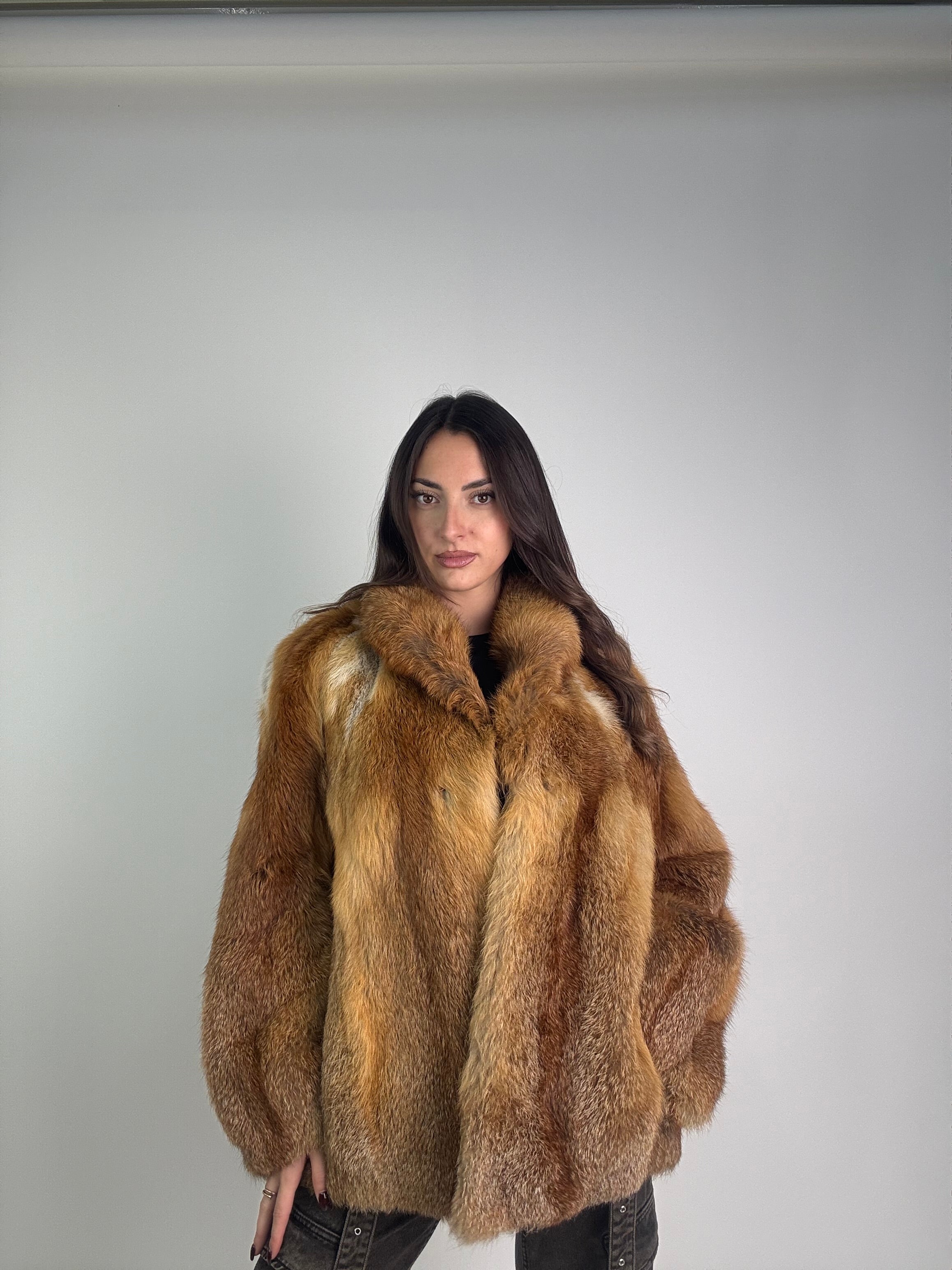 Giacca in volpe della groenlandia N953