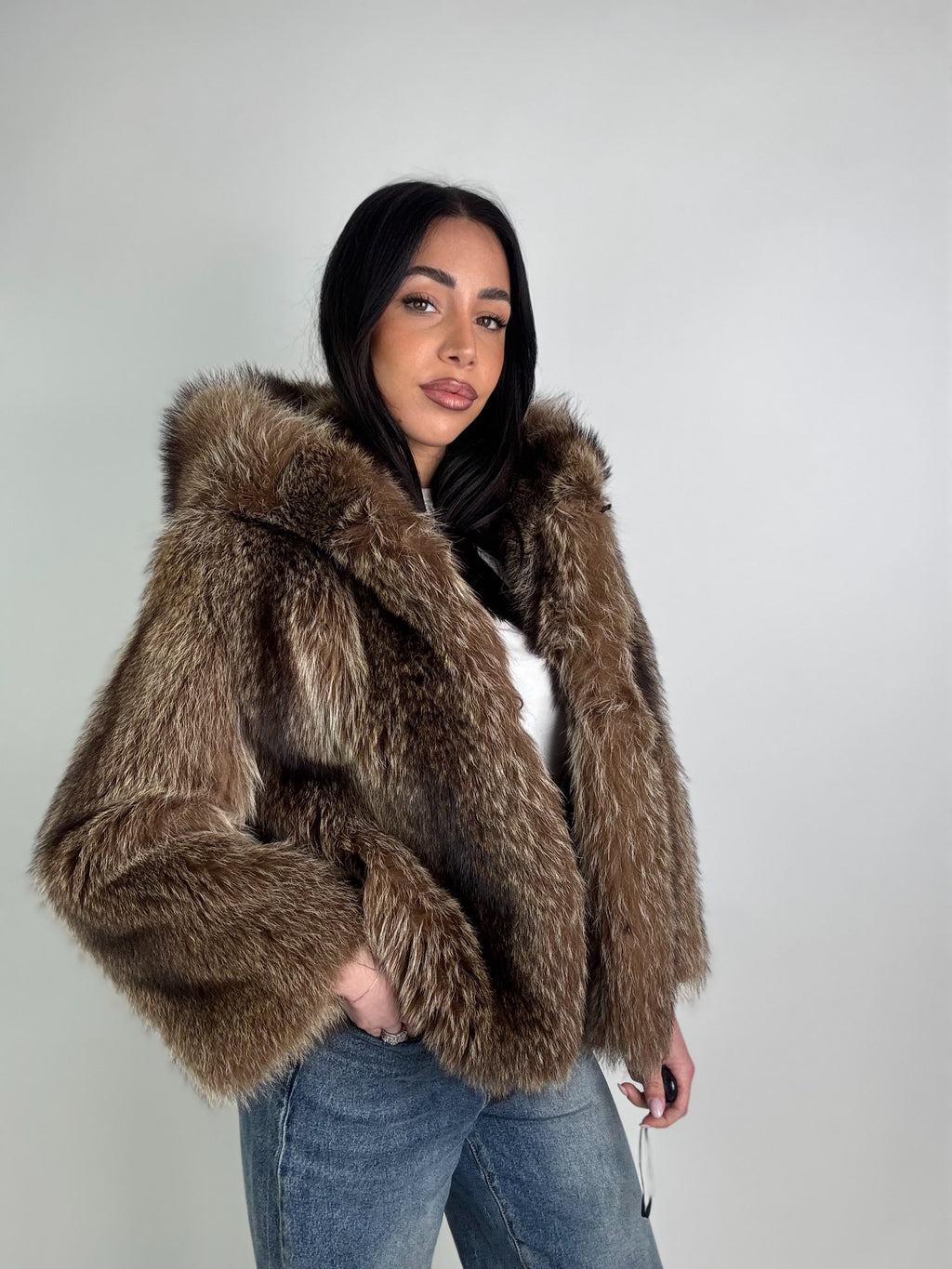 Mink Bomber Jacket
