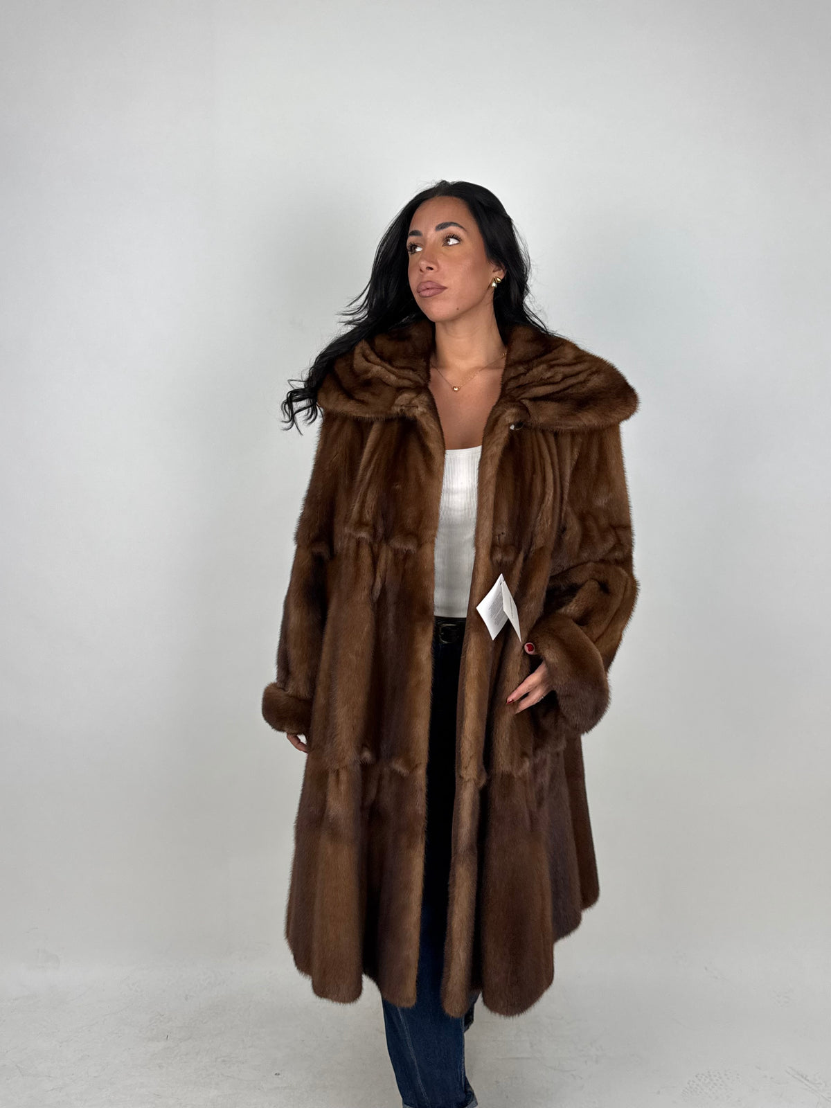 Cappotto in visone N527