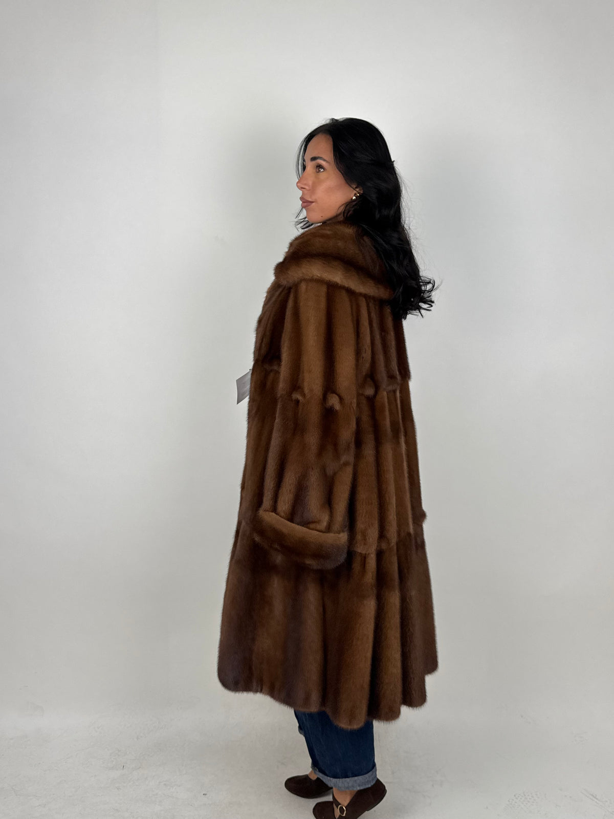 Cappotto in visone N527