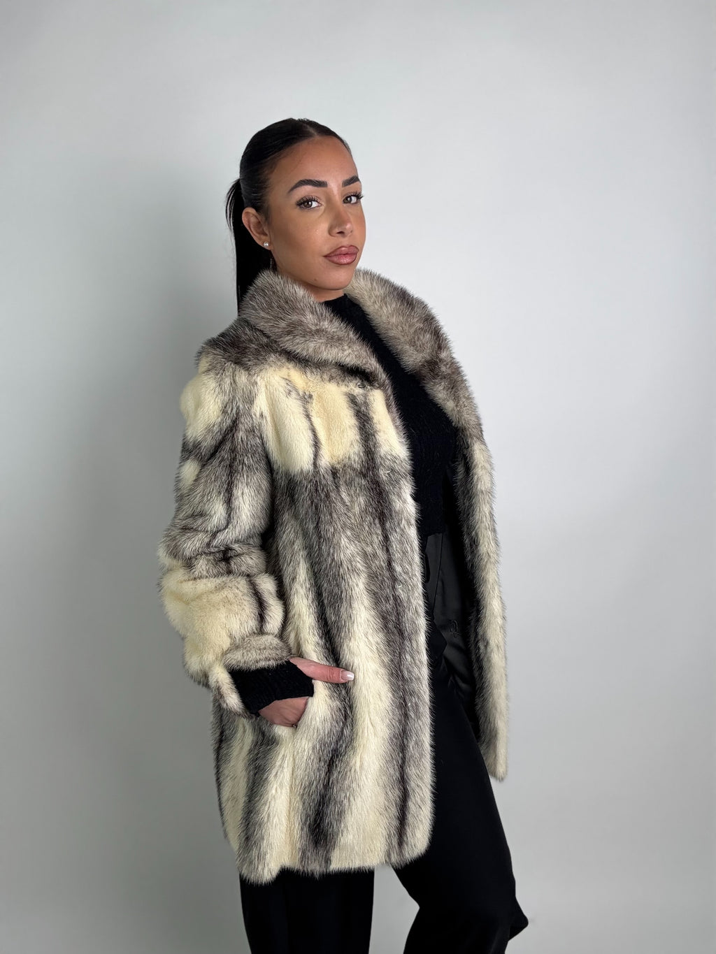 Giacca in visone N275