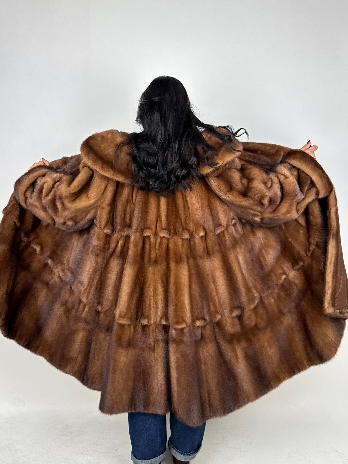 Cappotto in visone N527