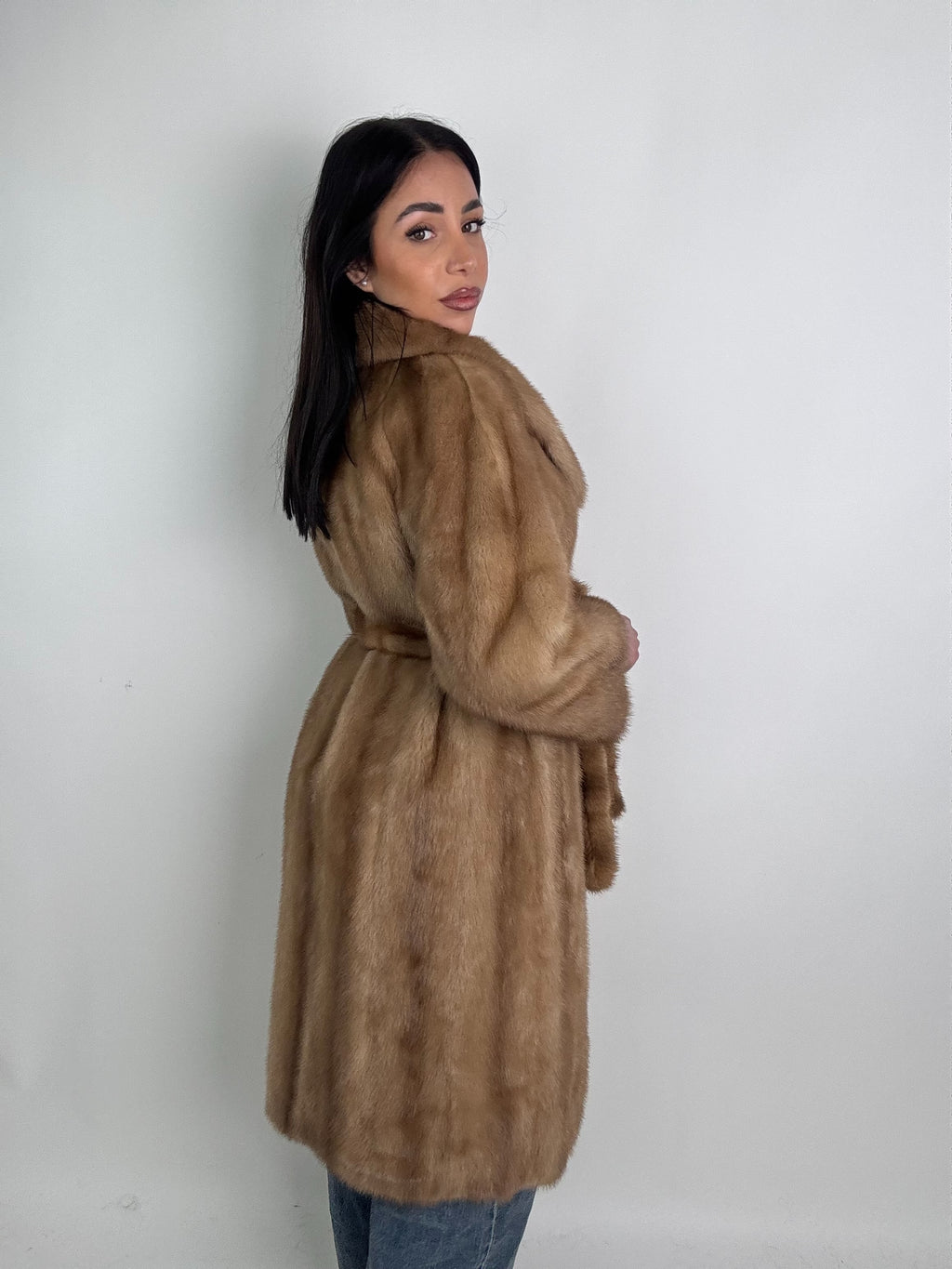 Cappotto in visone N586