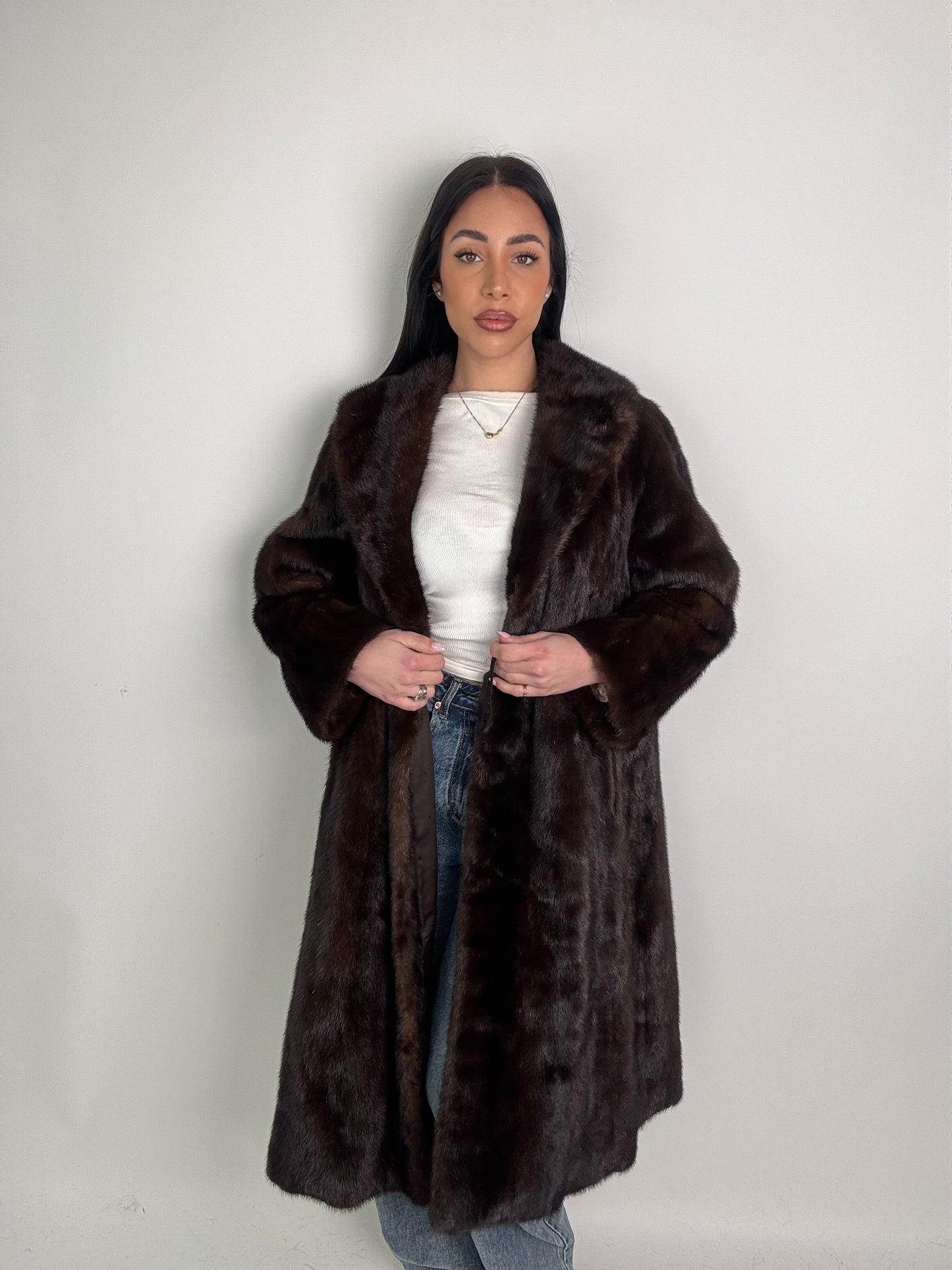 Cappotto in visone N587
