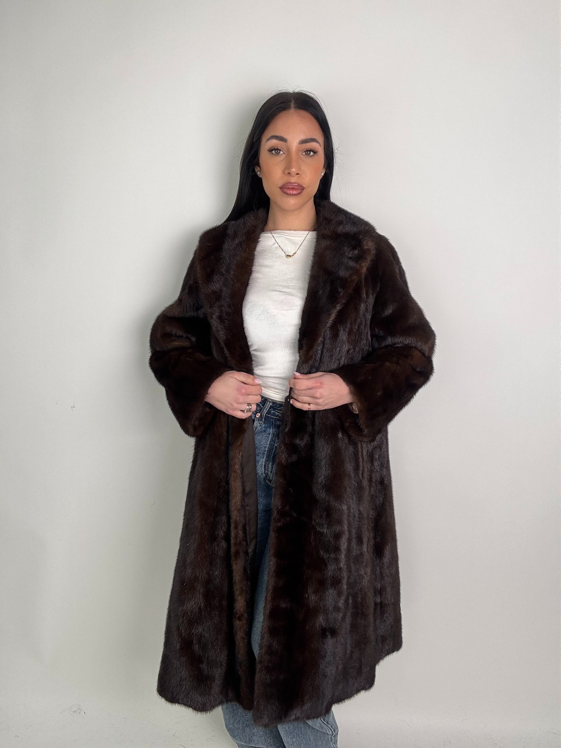 Cappotto in visone N587