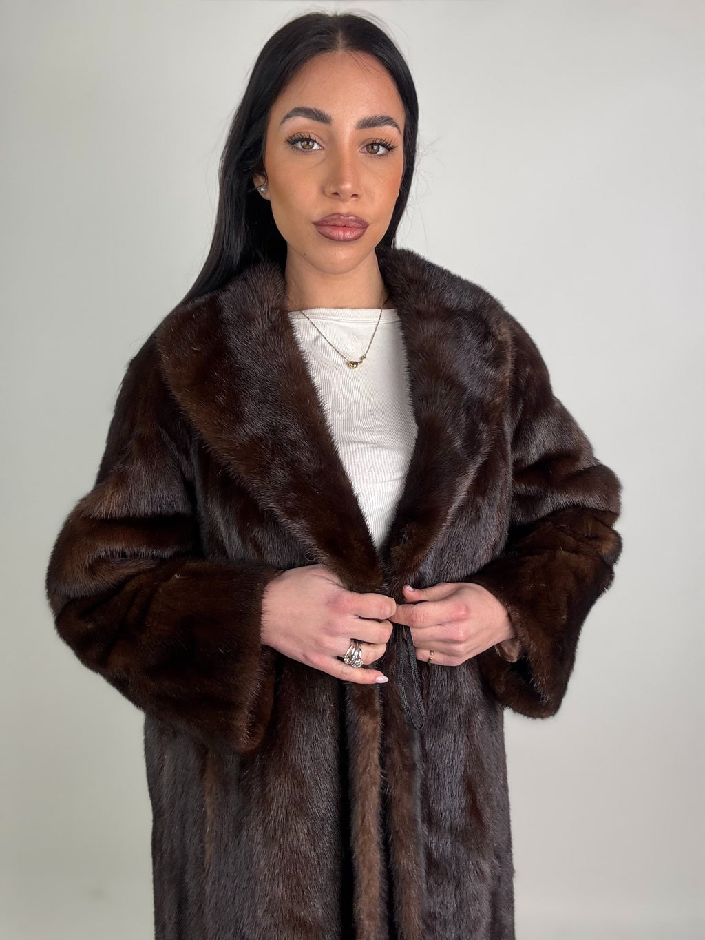 Cappotto in visone N587