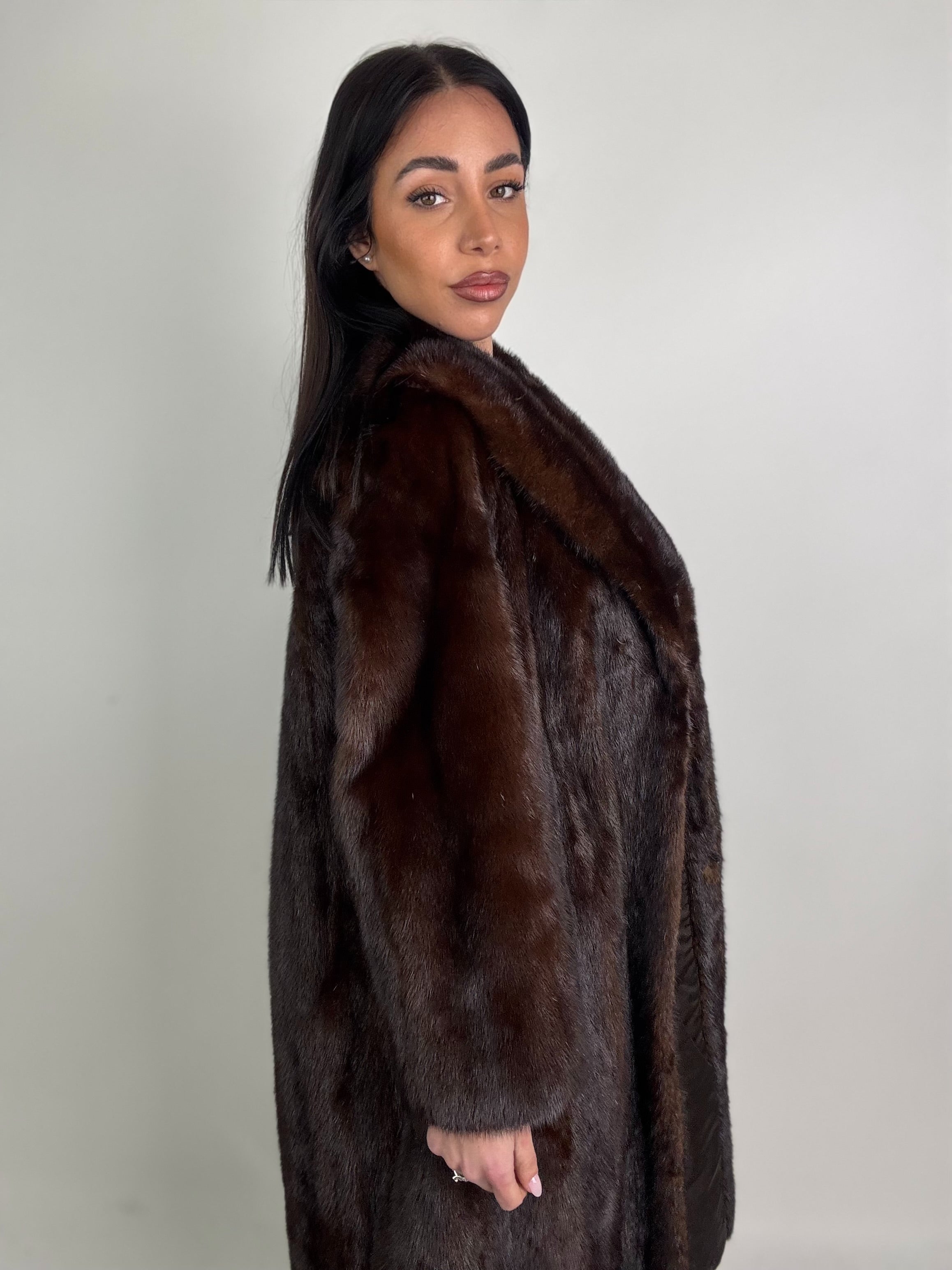 Cappotto in visone N587