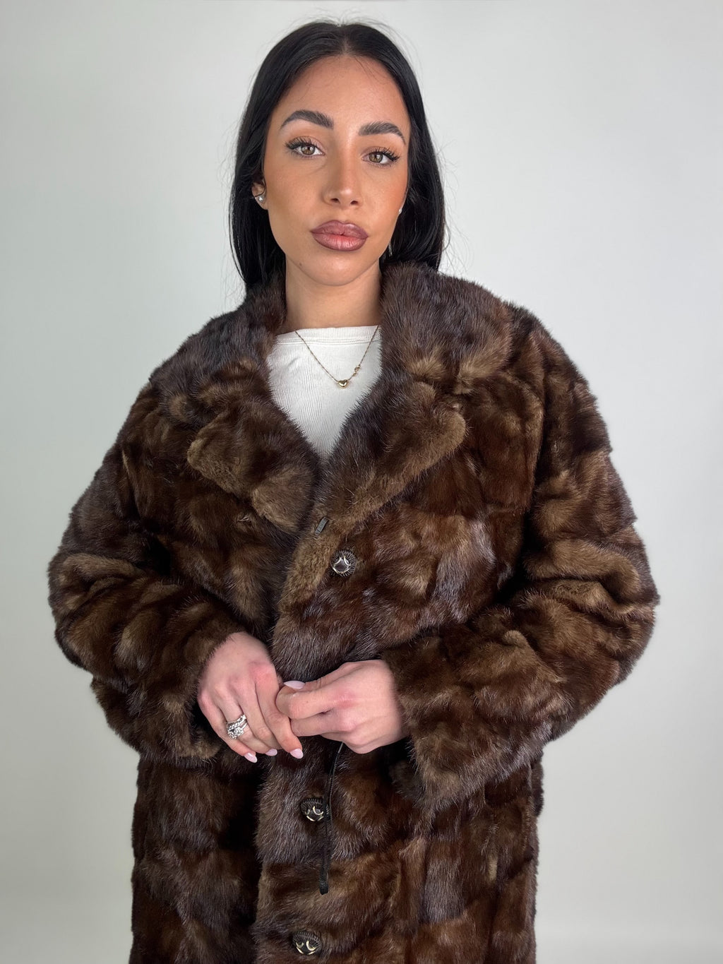 Cappotto in visone N588