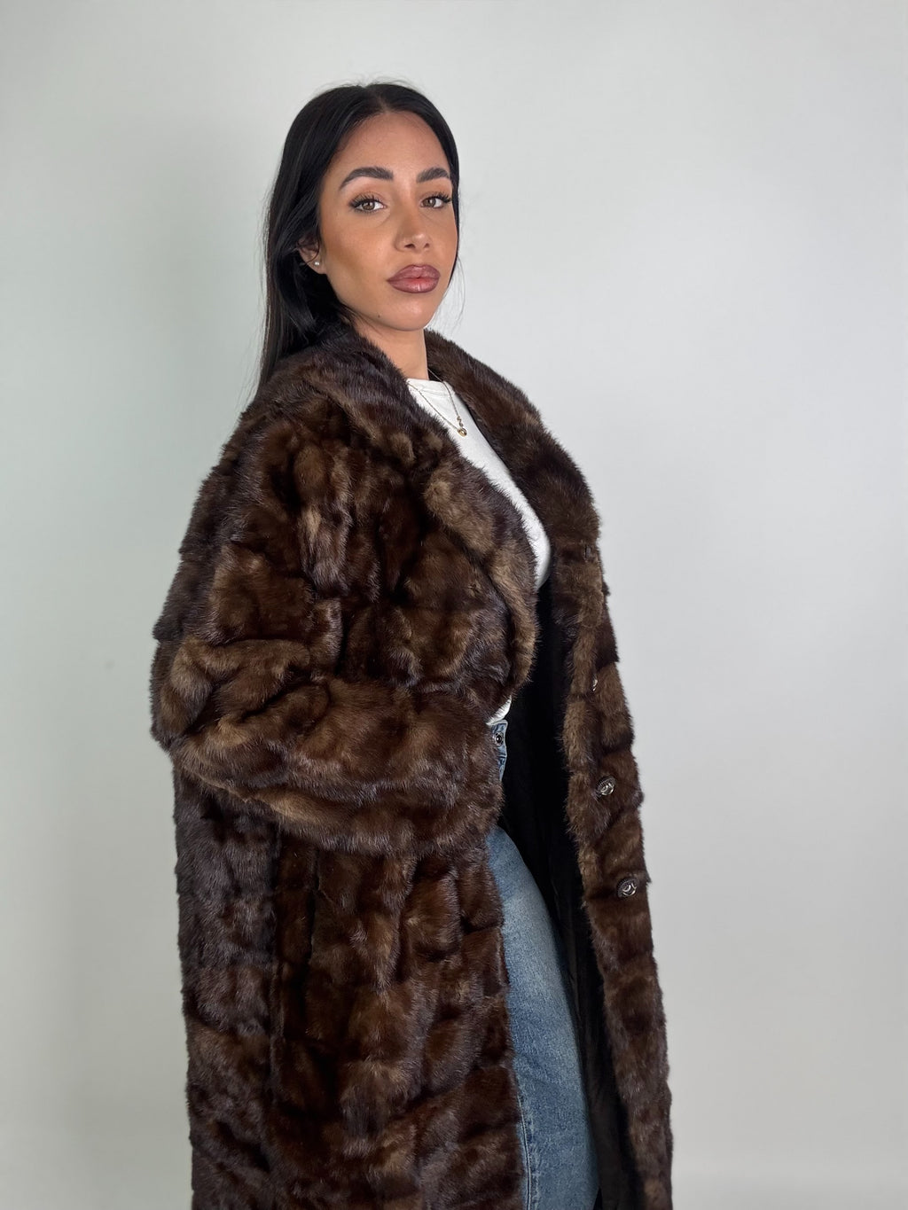 Cappotto in visone N588