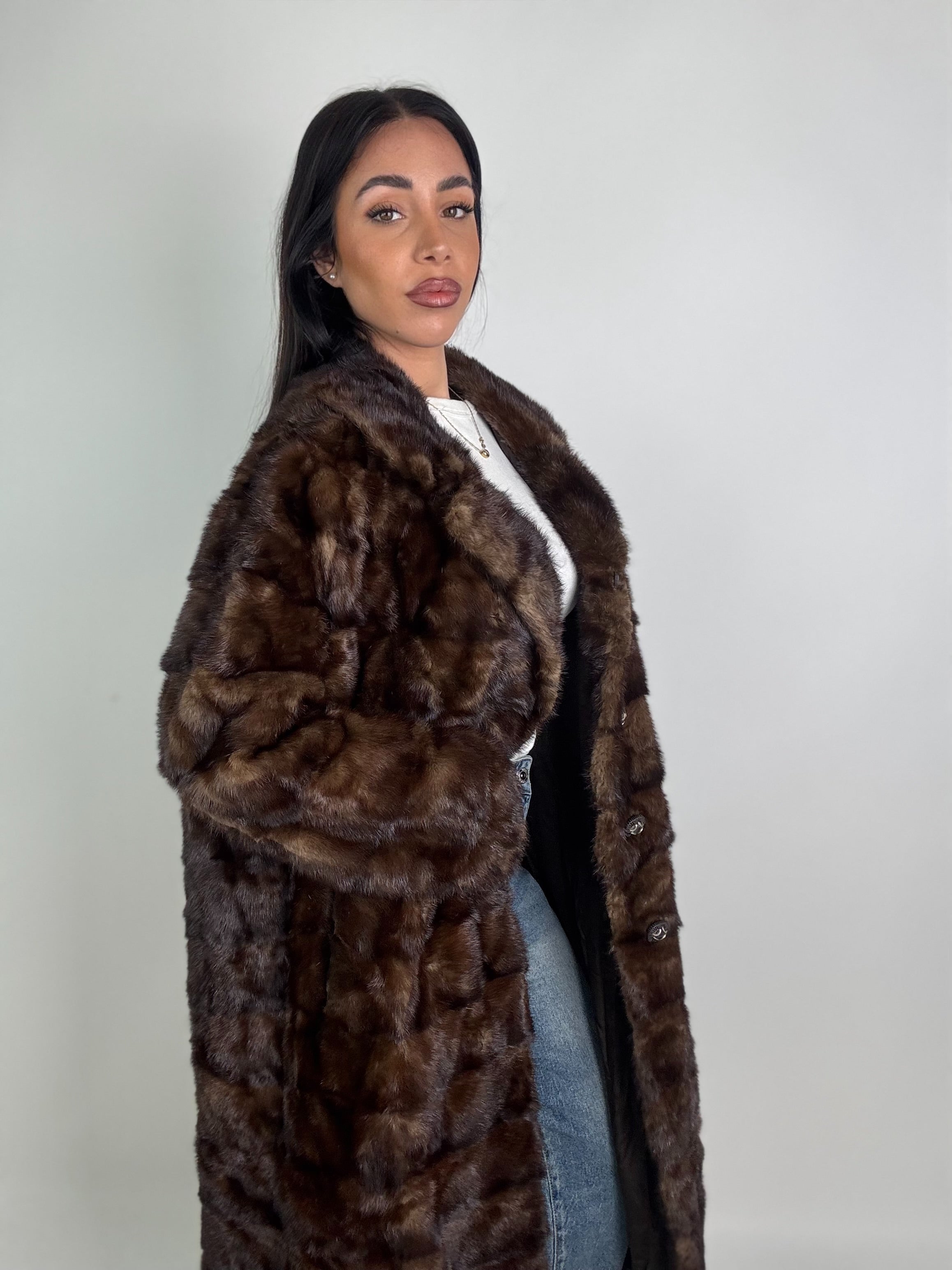 Cappotto in visone N588