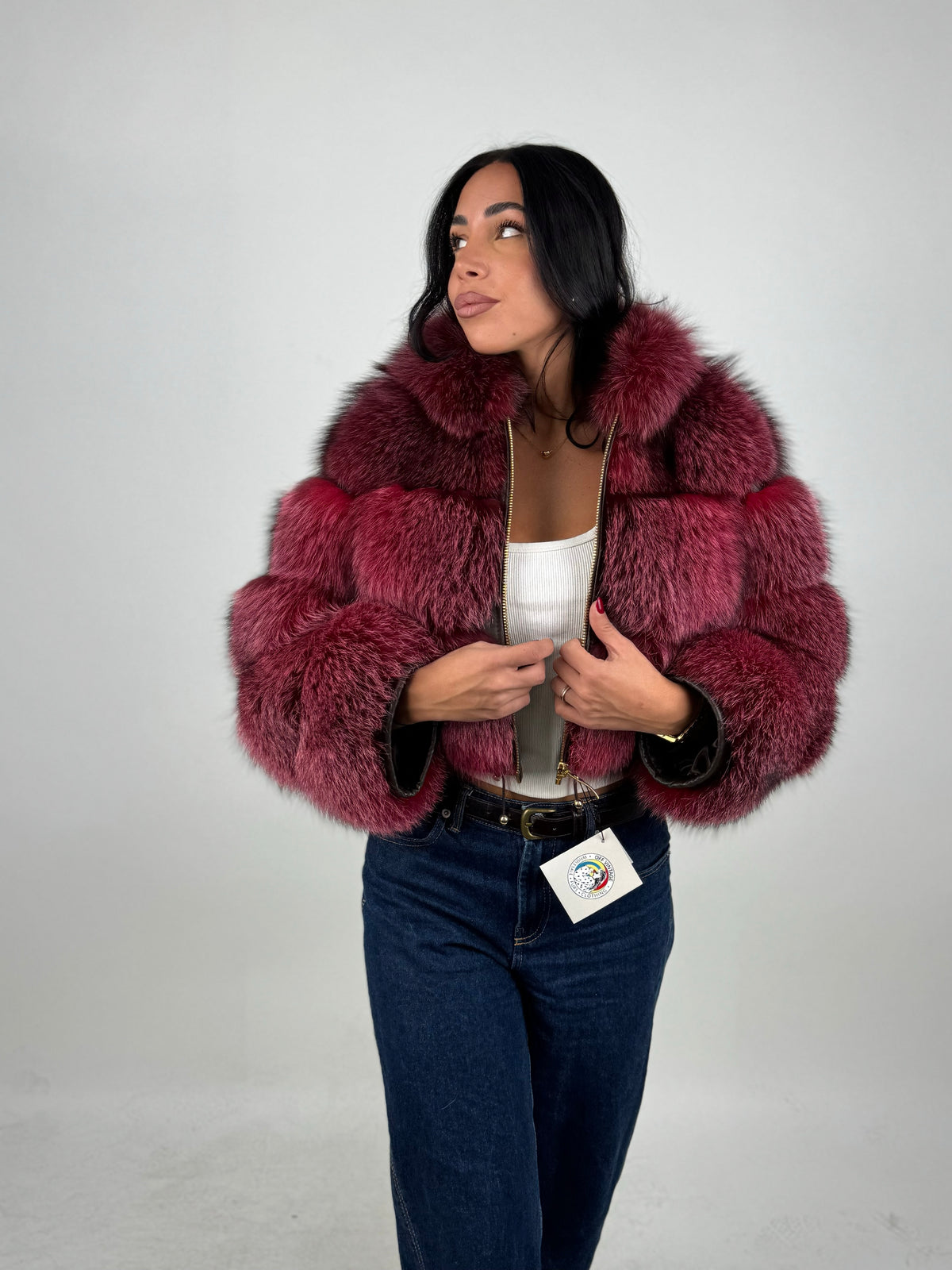 Bomber in volpe rubino N85
