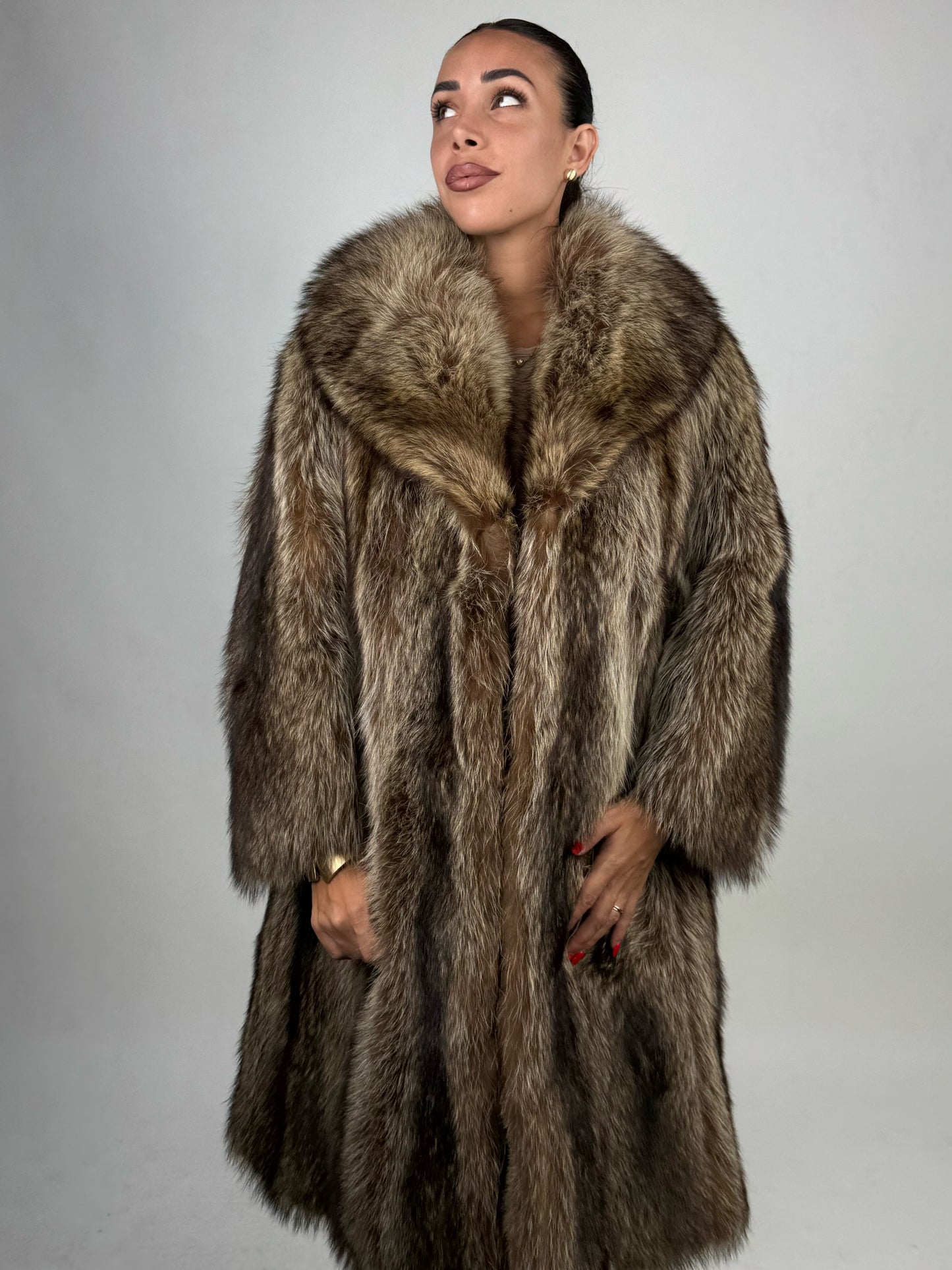 Cappotto in marmotta N577