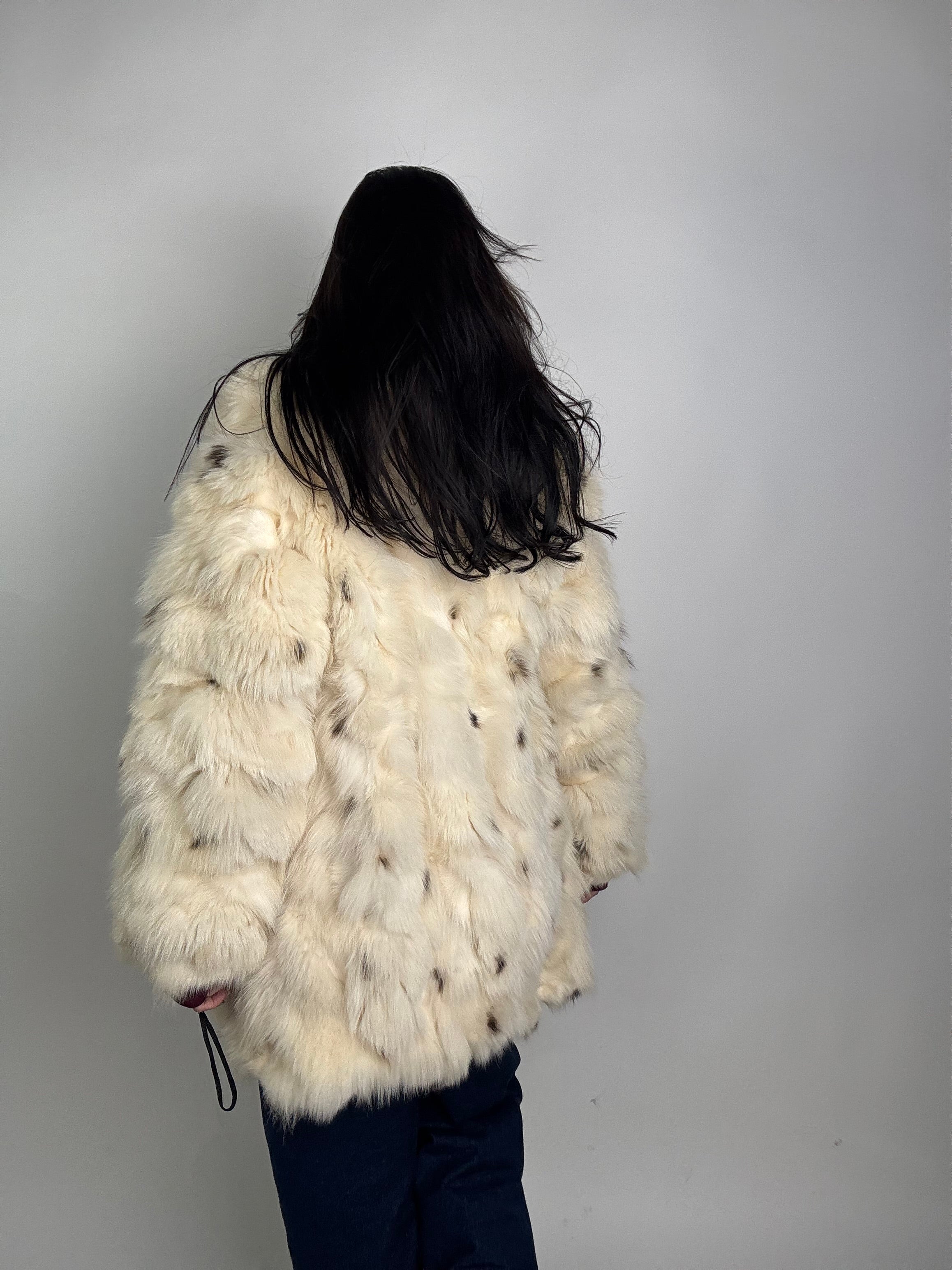 Giacca in volpe linciata N116